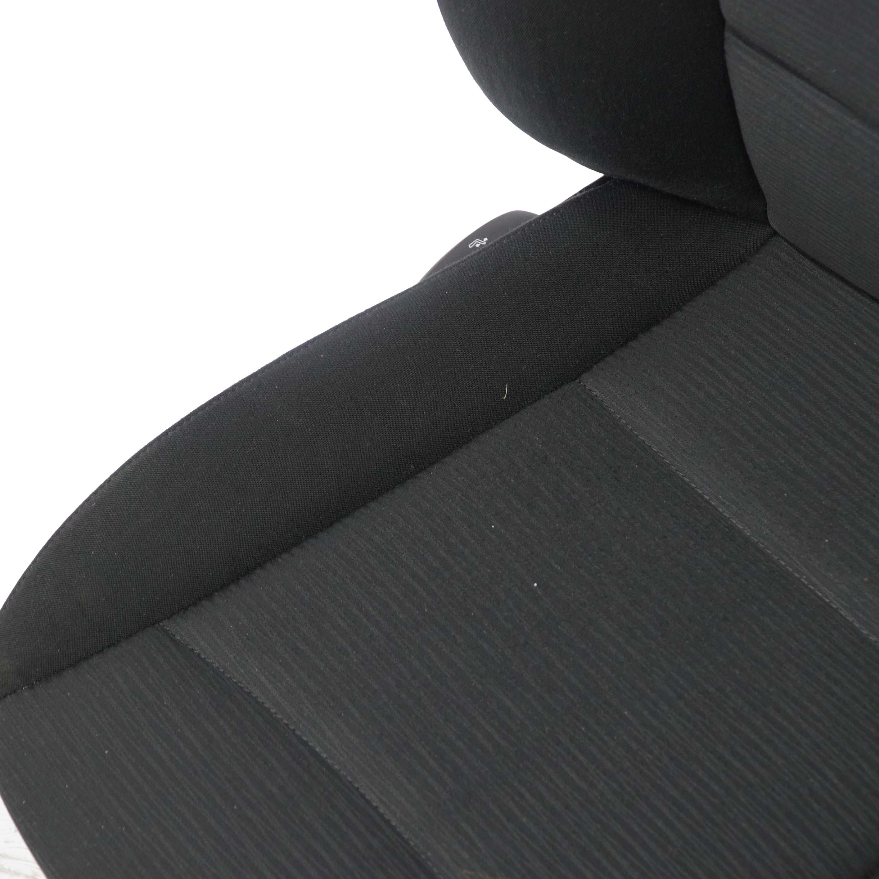 BMW X1 Series E84 Heated Front Right O/S Seat Cloth Fabric Anthracite Elektra