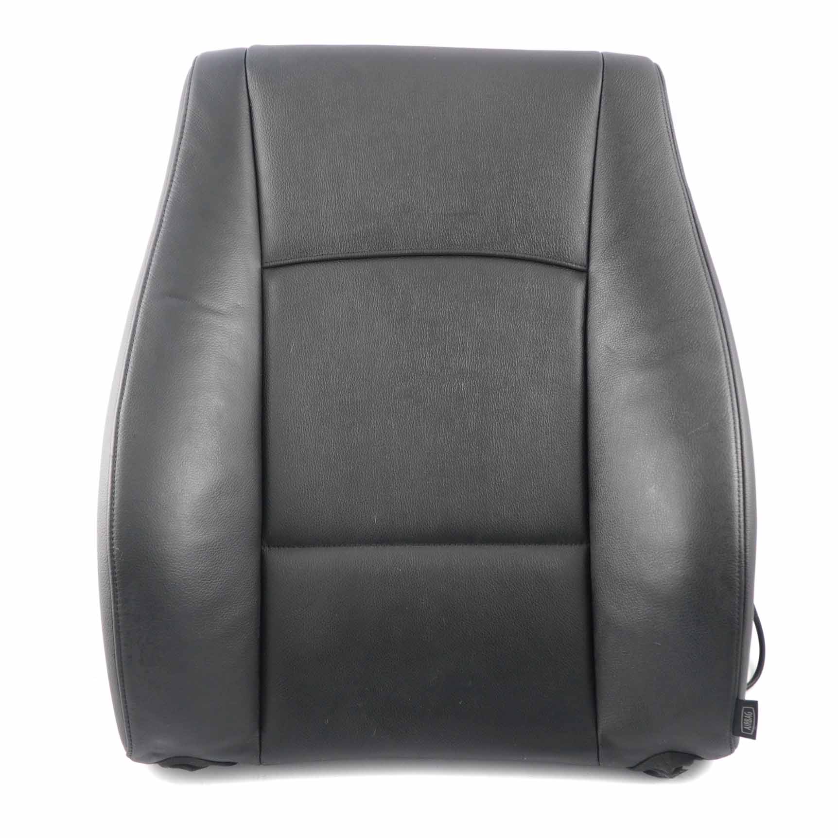 BMW E84 Seat Backrest Front Left N/S Heated Back Cover Black Leather Nevada