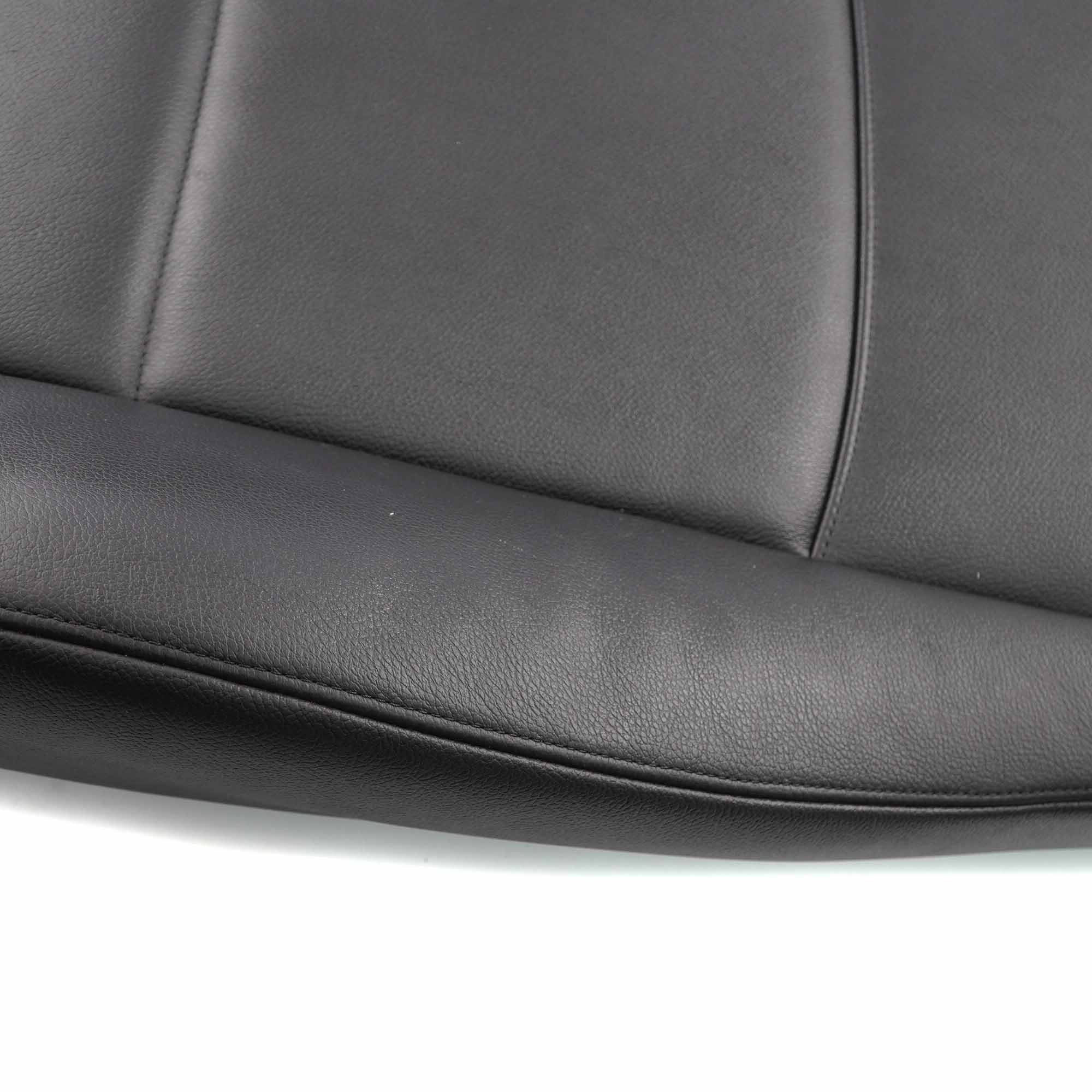 BMW E84 Seat Backrest Front Left N/S Heated Back Cover Black Leather Nevada