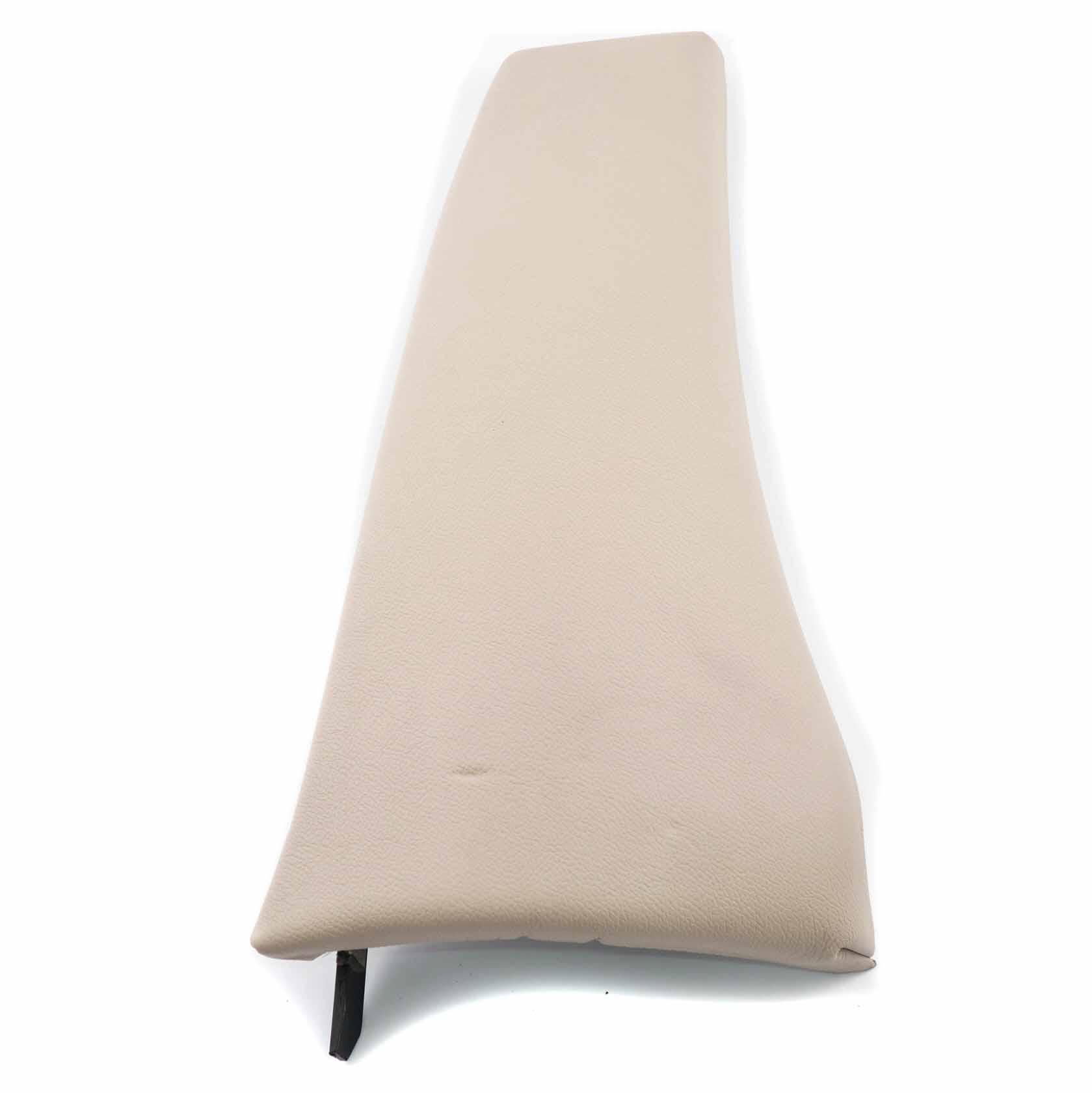 BMW X1 E84 Rear Seat Backrest Right O/S Side Lateral Finisher Leather Oyster