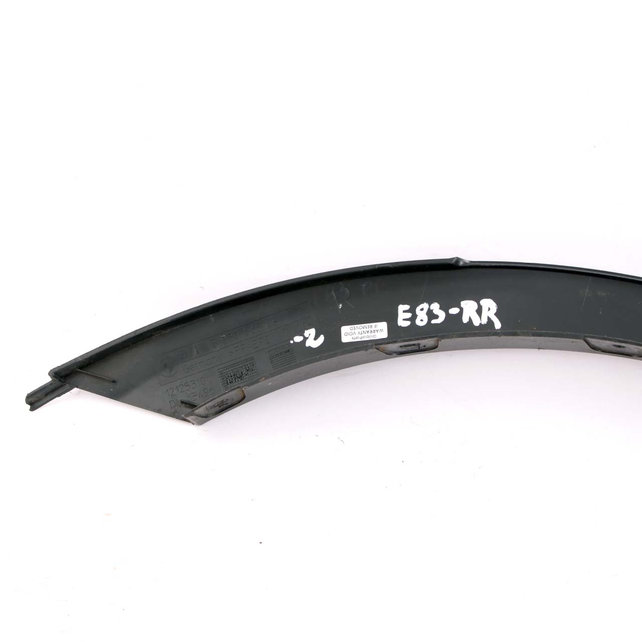 Cover Wheel Arch BMW X3 E83 E83N LCI Rear Right O/S 3330868