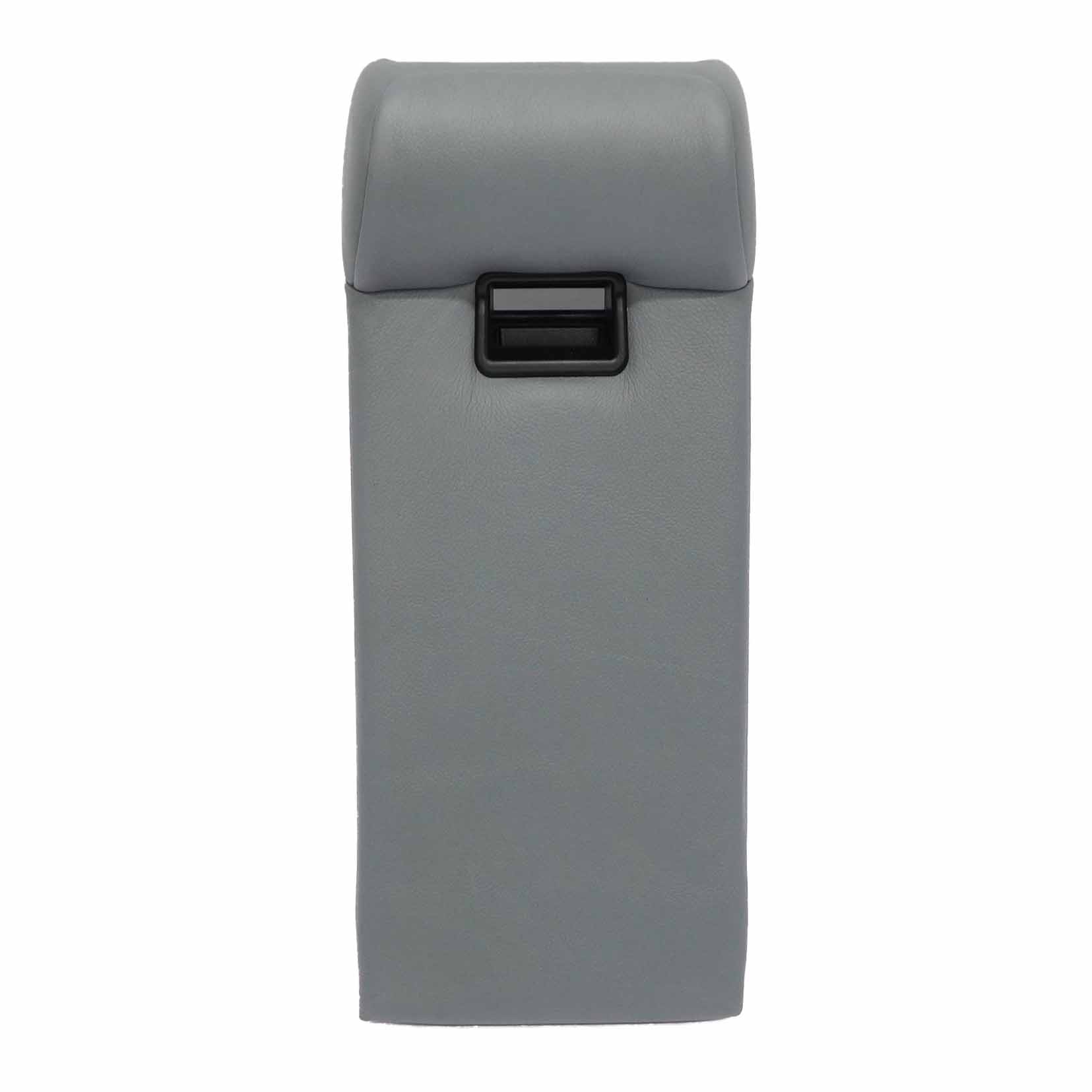 Centre Armrest BMW X3 E83 Rear Seat Cup Holder Pocket Tray Grey Blue Leather