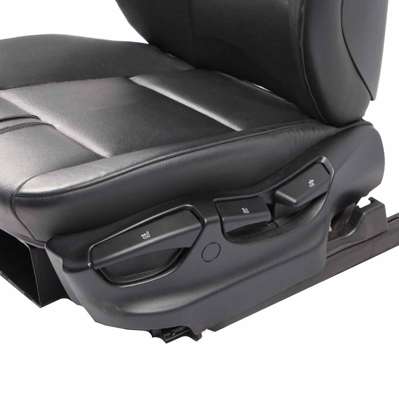 BMW X3 E83 Black Leather Front Left N/S Seat Ambiente