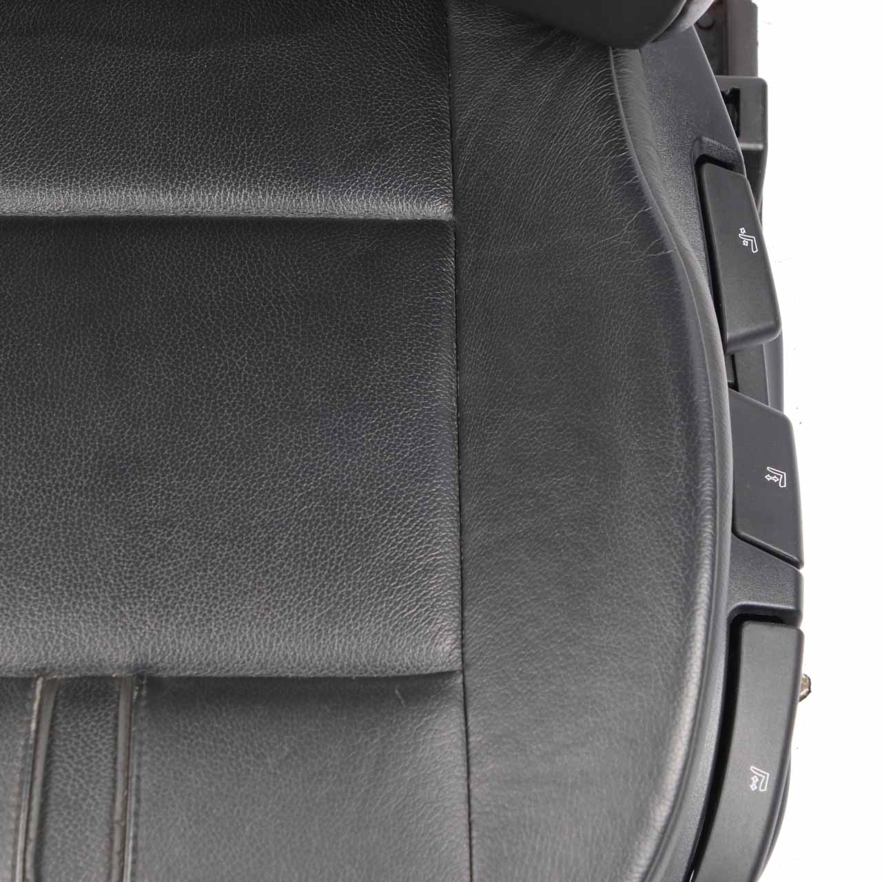 BMW X3 E83 Black Leather Front Left N/S Seat Ambiente