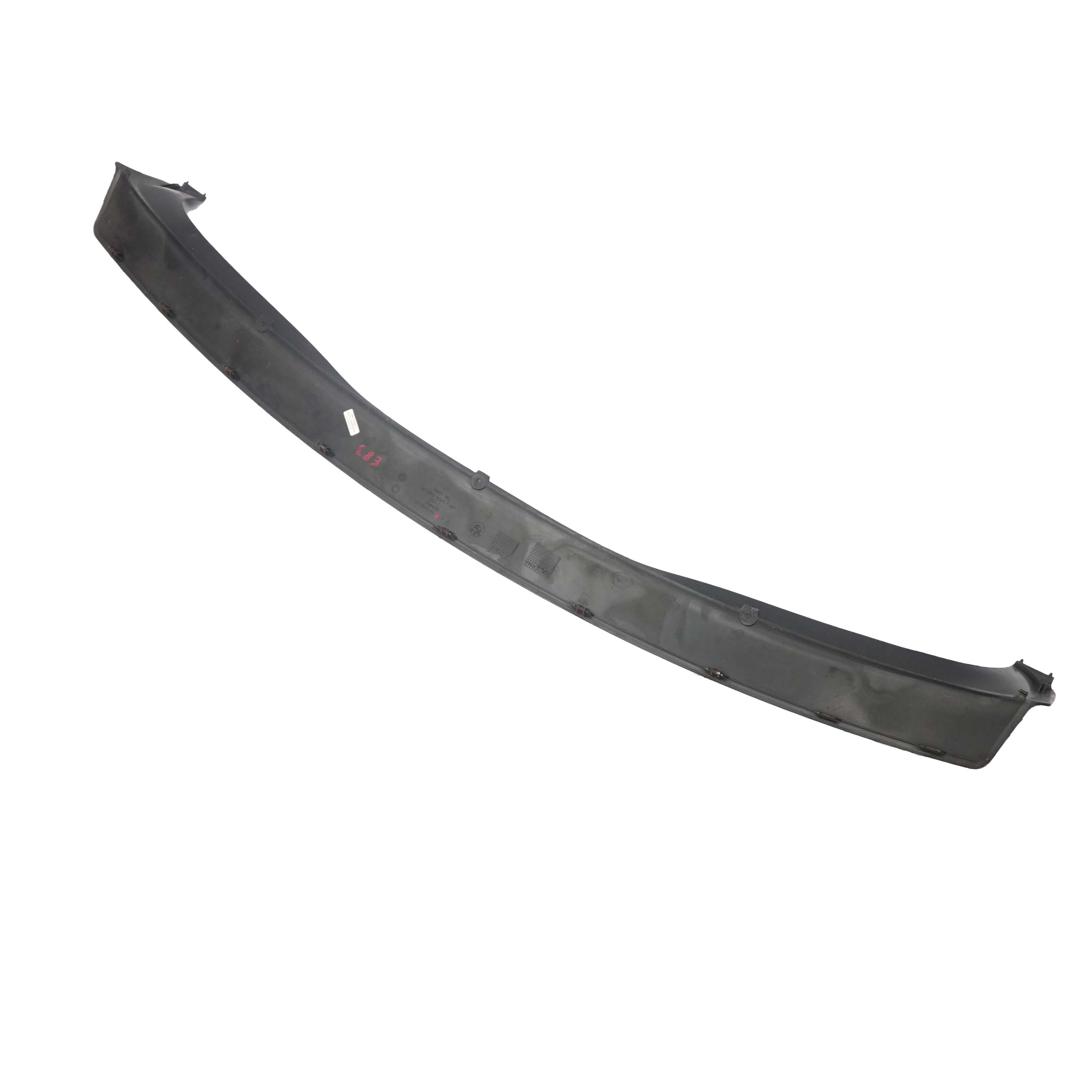 BMW X3 Series E83 M Sport Boot Trunk Loading Sill Edge Cover Panel Black 3414406