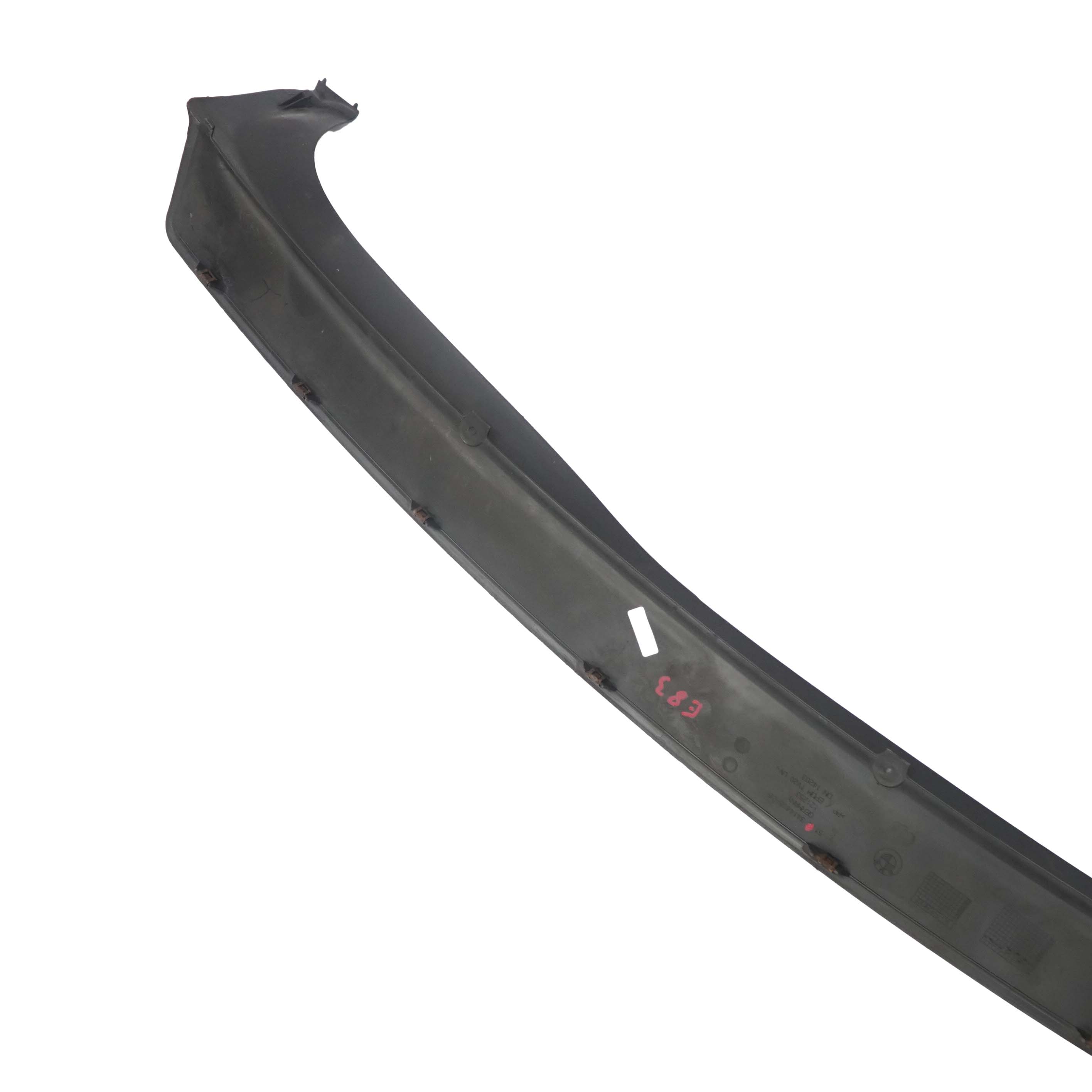 BMW X3 Series E83 M Sport Boot Trunk Loading Sill Edge Cover Panel Black 3414406