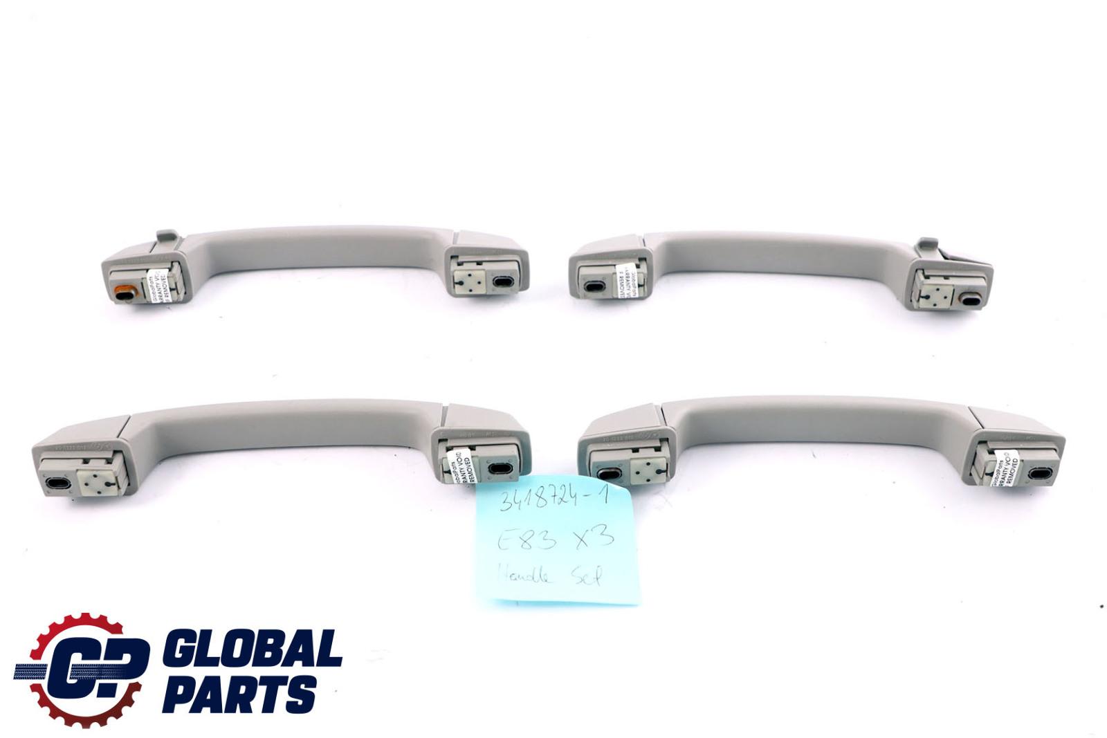 BMW X3 E83 Kit Poignee Interieur avant Gauche Droite Gris 3418724 201222