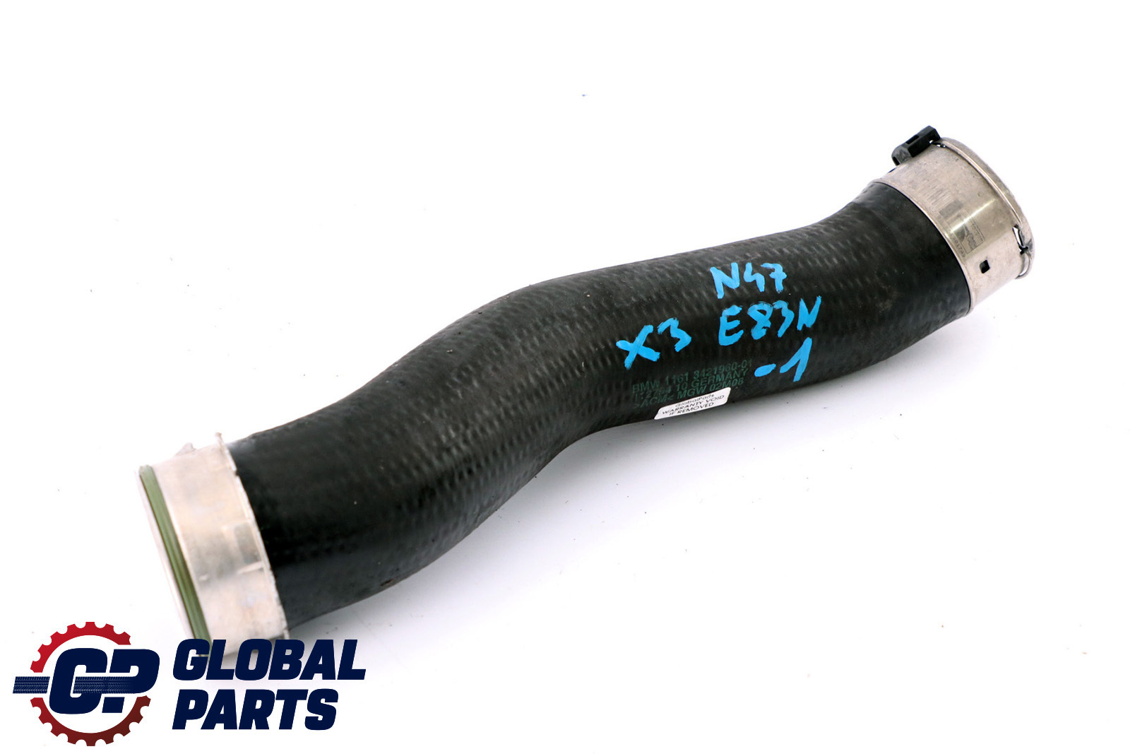 BMW X3 E83 LCI Turbo To Intercooler Pipe Charge Air Line 3421960