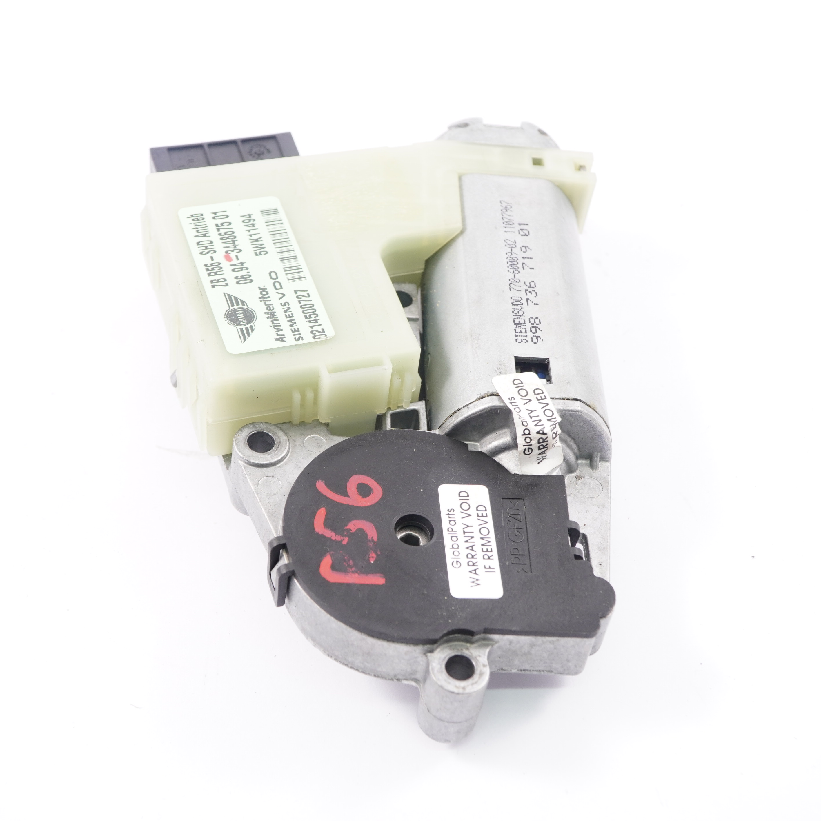 Mini Cooper R55 R56 R60 R61 Sliding Panoramic Sunroof Drive Motor