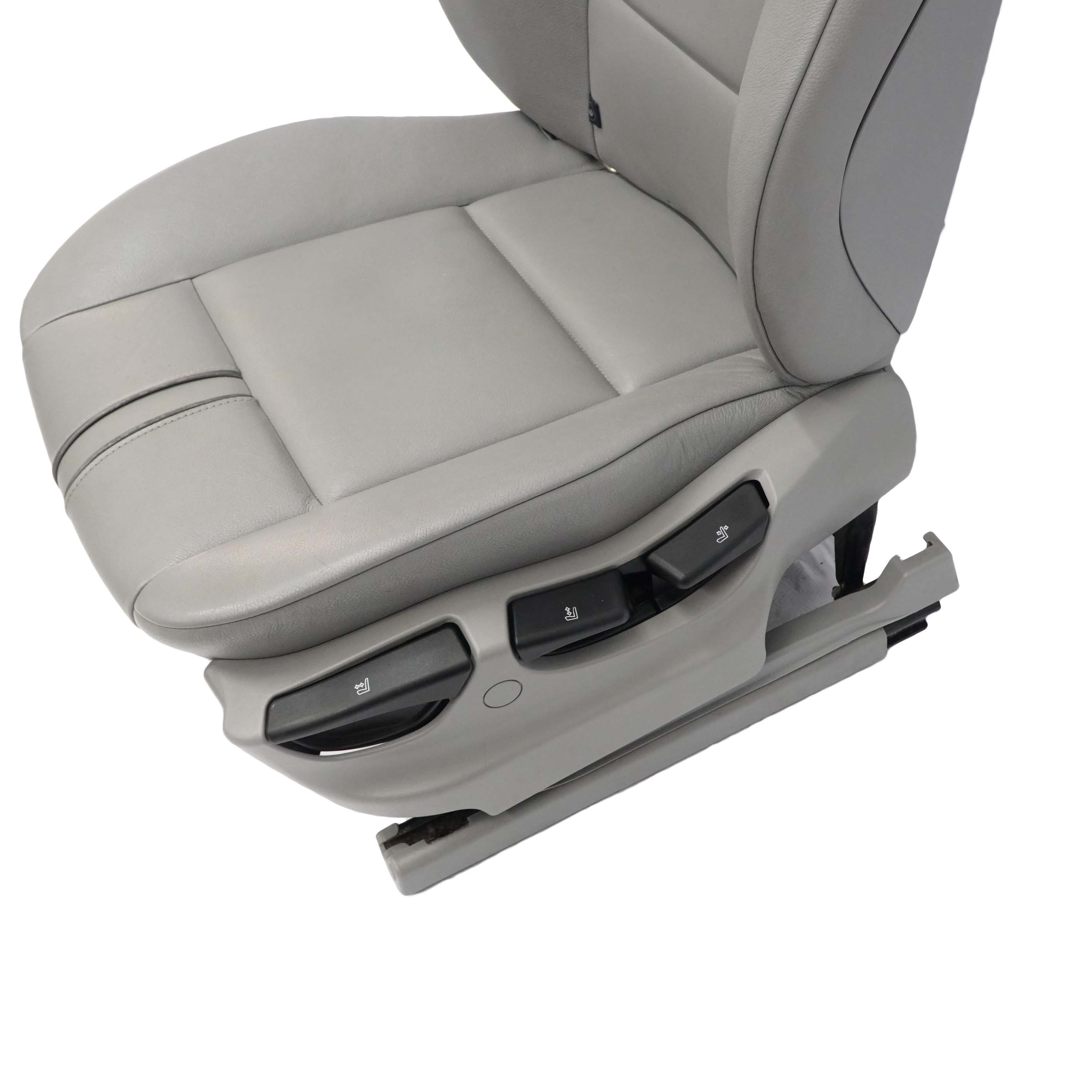 Leather Seat BMW X3 E83 LCI Front Left N/S Interior Nevada Grey Isofix