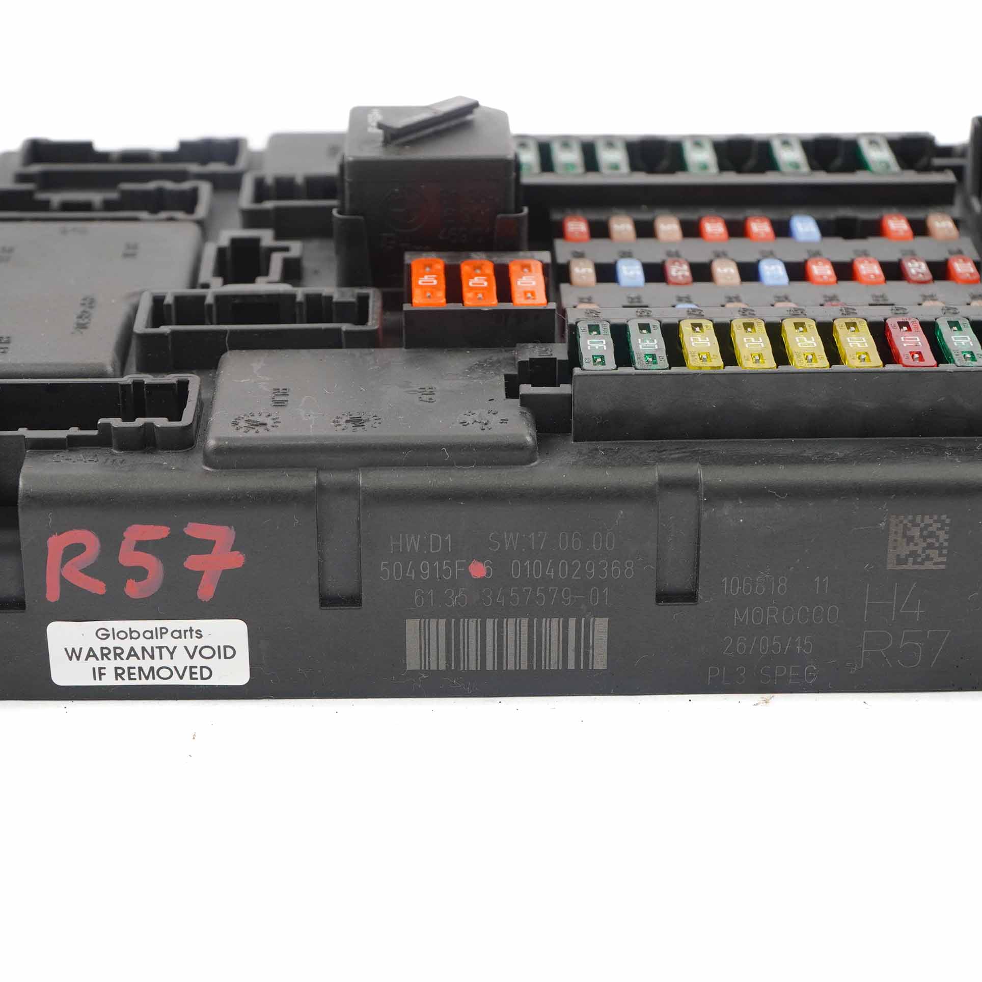 Mini Cooper Cabrio R57 High SPEG PL3 DC/DC H5 Fuse Distribution Box 3457579