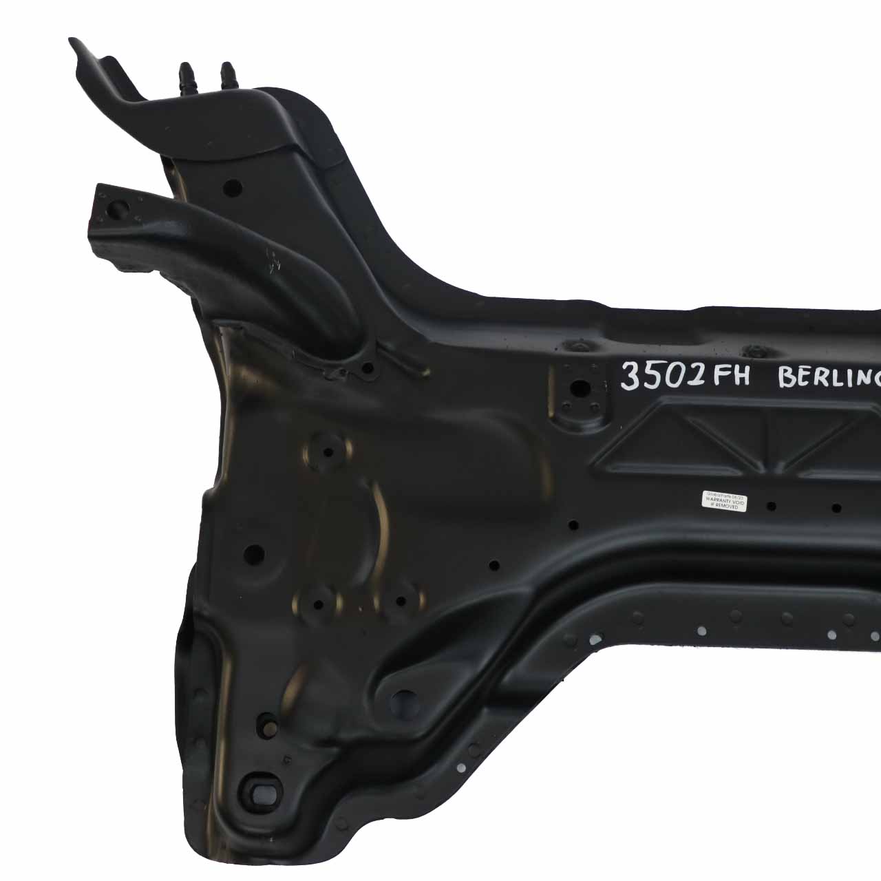 Citroen Berlingo Berceau de sous-châssis avant Support de poutre d'essieu 3502FH