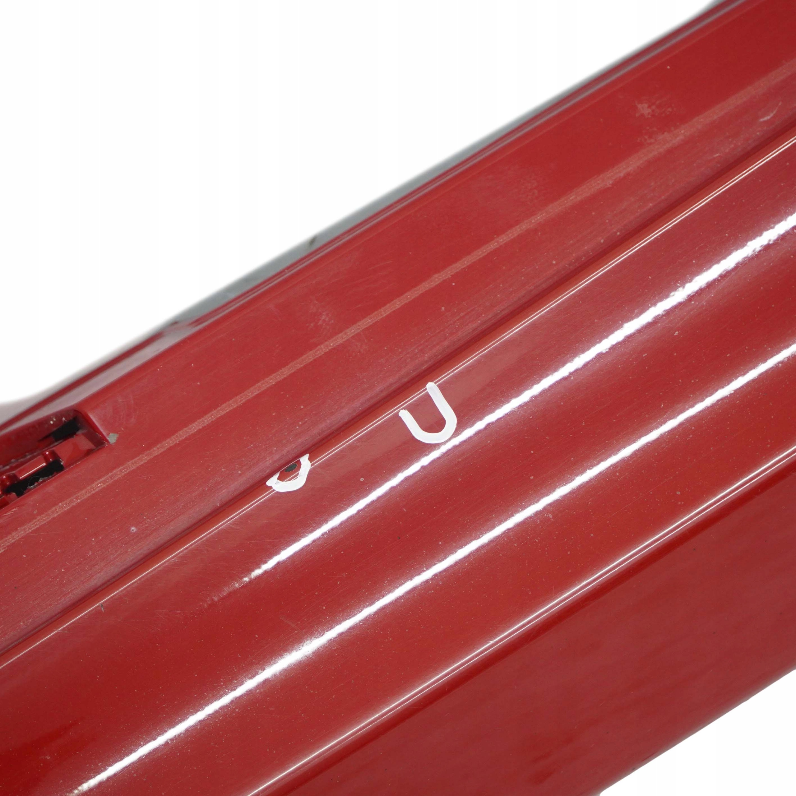 BMW E87 LCI Bas de Porte Couverture Seuil A Gauche Rouge Carmin Rouge - A61