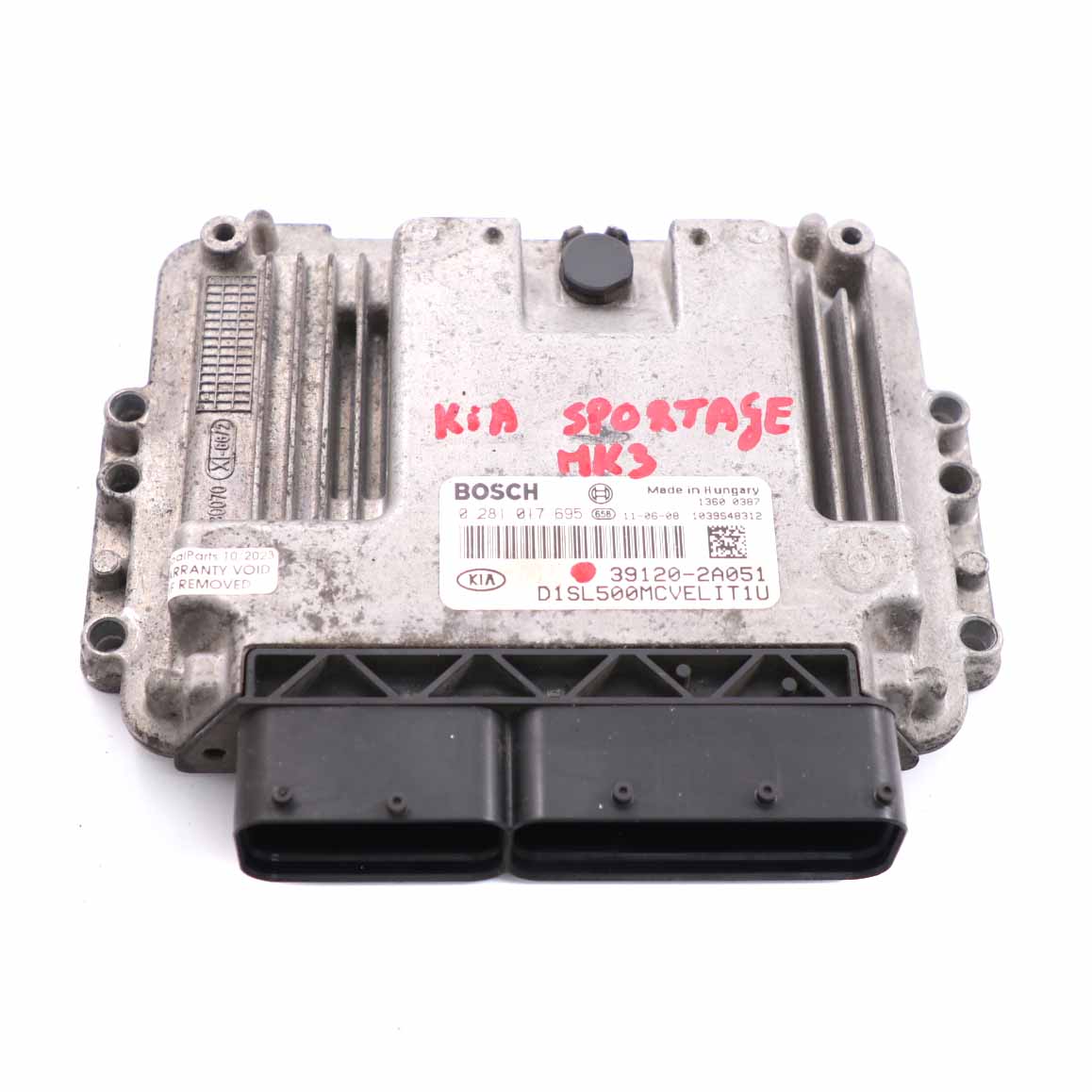 KIA CEED I 1.6 CRDI Module de Contrôle Du Moteur Diesel ECU 39120-2A051 Manuel