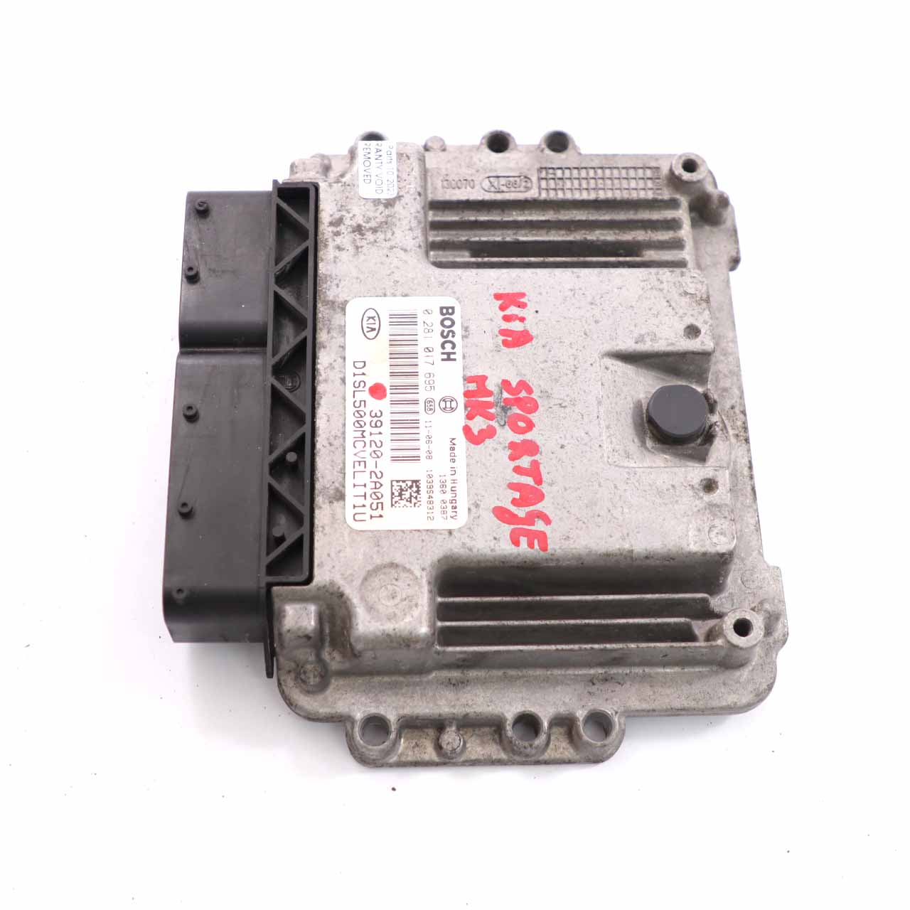 KIA CEED I 1.6 CRDI Module de Contrôle Du Moteur Diesel ECU 39120-2A051 Manuel