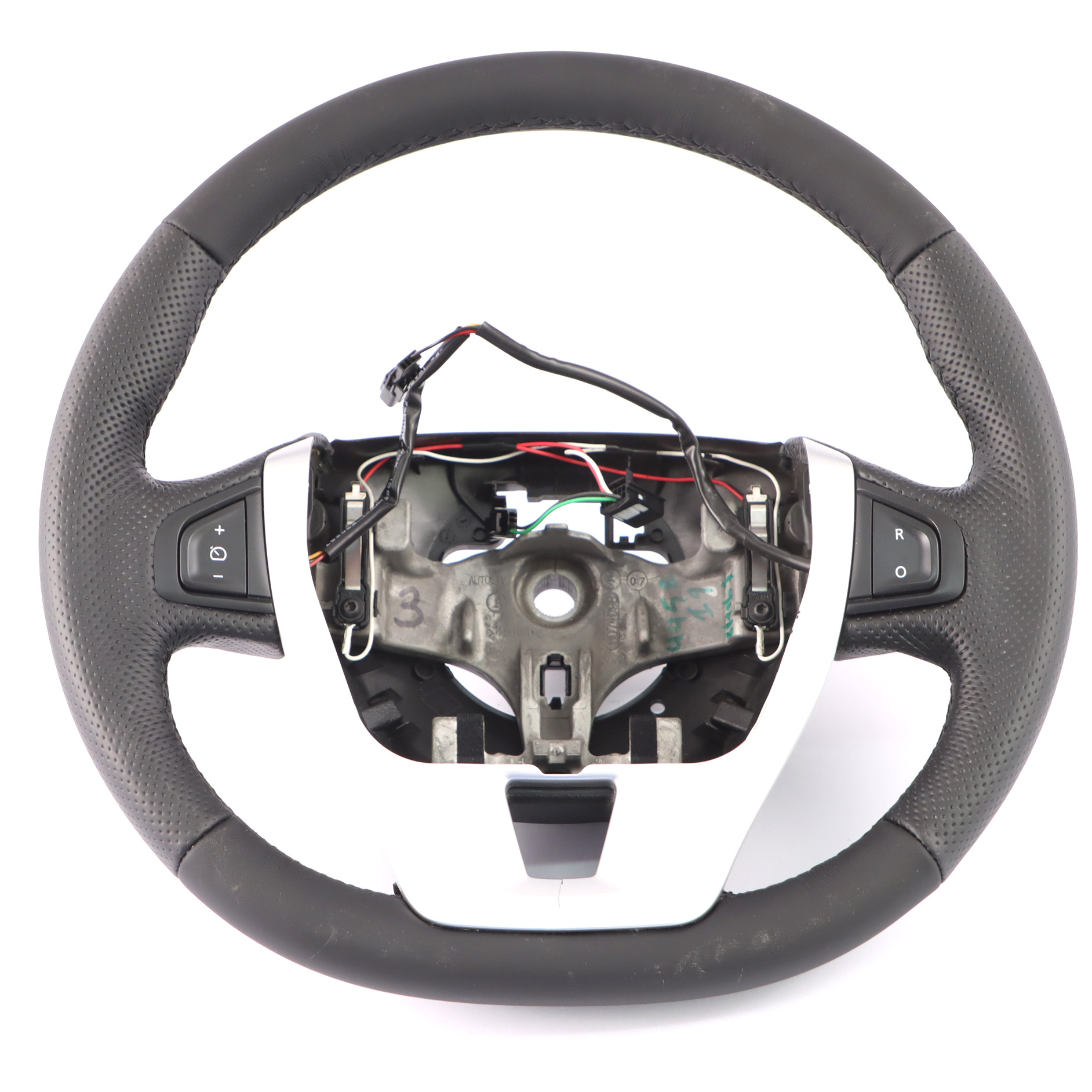 Renault Laguna 3 NEW Black Leather Steering Wheel Multifunction 484300005R