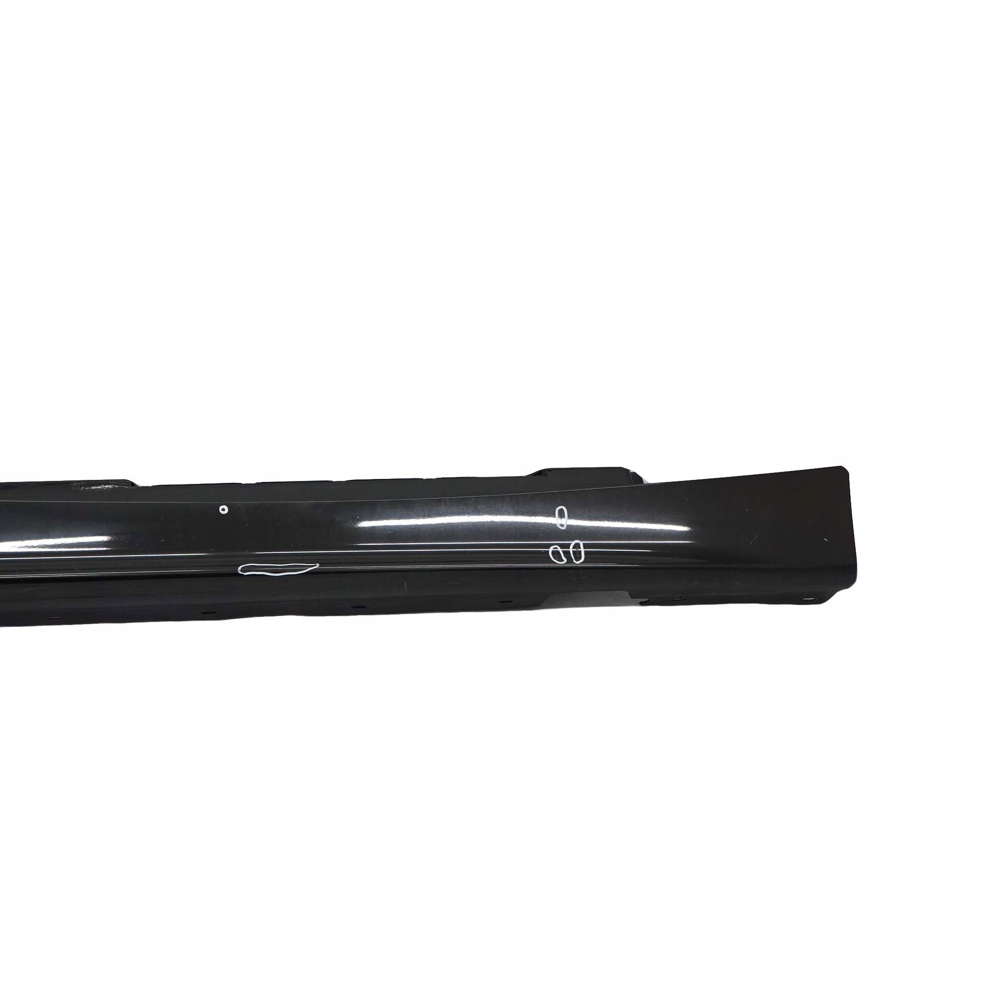 BMW 1 E87 3 Bas de Porte Couverture Seuil Droite Noir Sapphire - 475