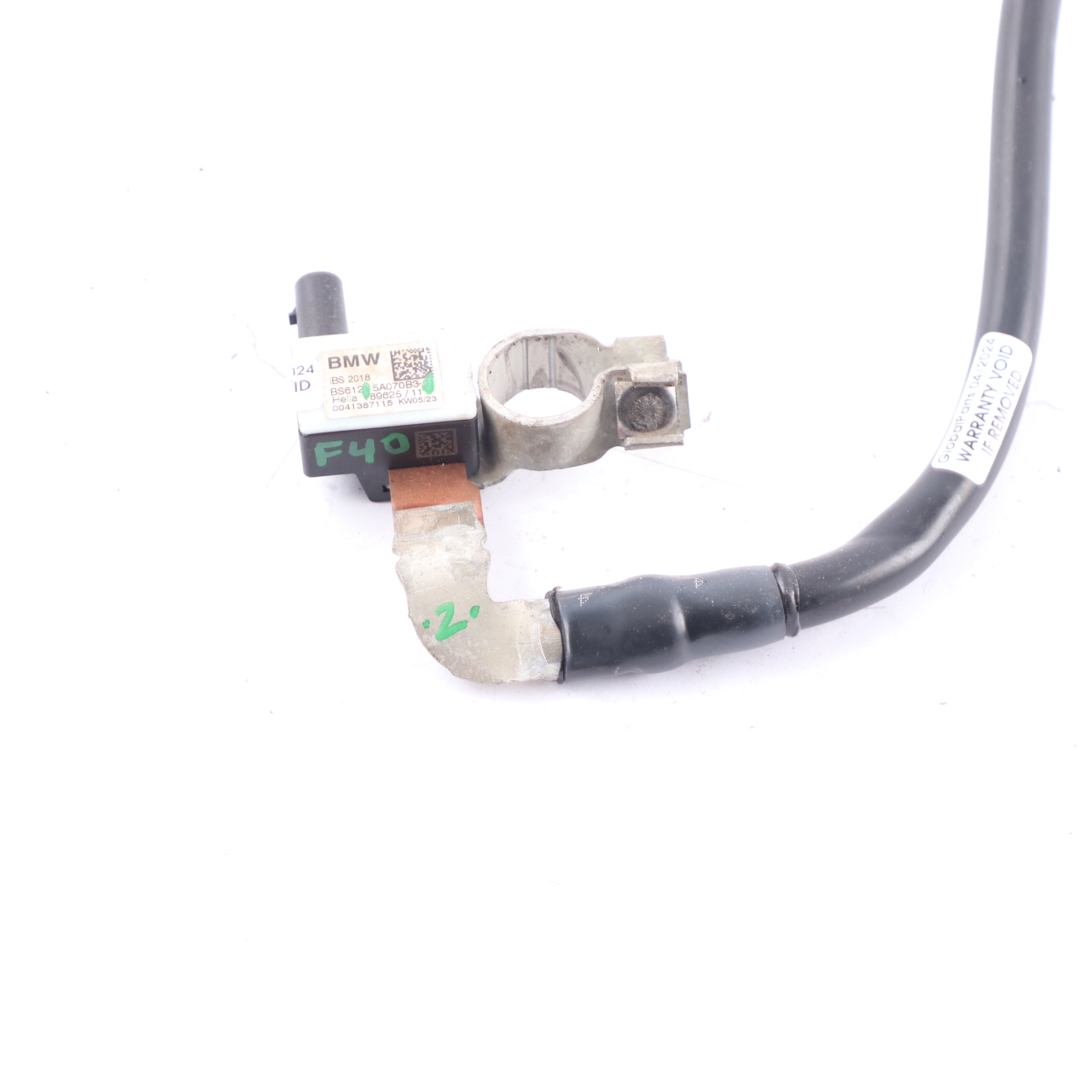 IBS Cable BMW F40 Batterie Fil Négatif Noir Câblage 5A070B3