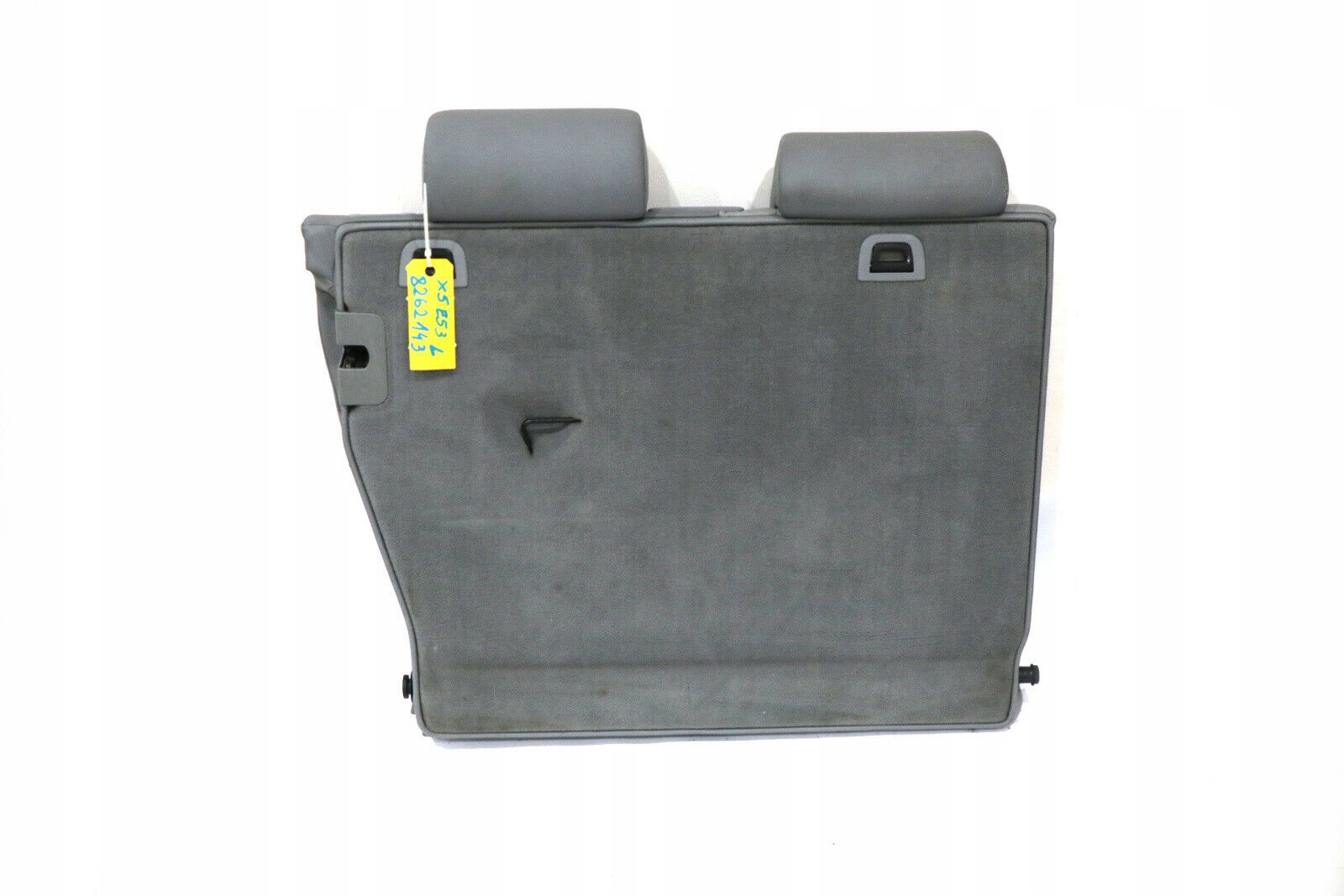 BMW X5 E53 Grey Leather Rear Back Seat Couch Backrest Left N/S