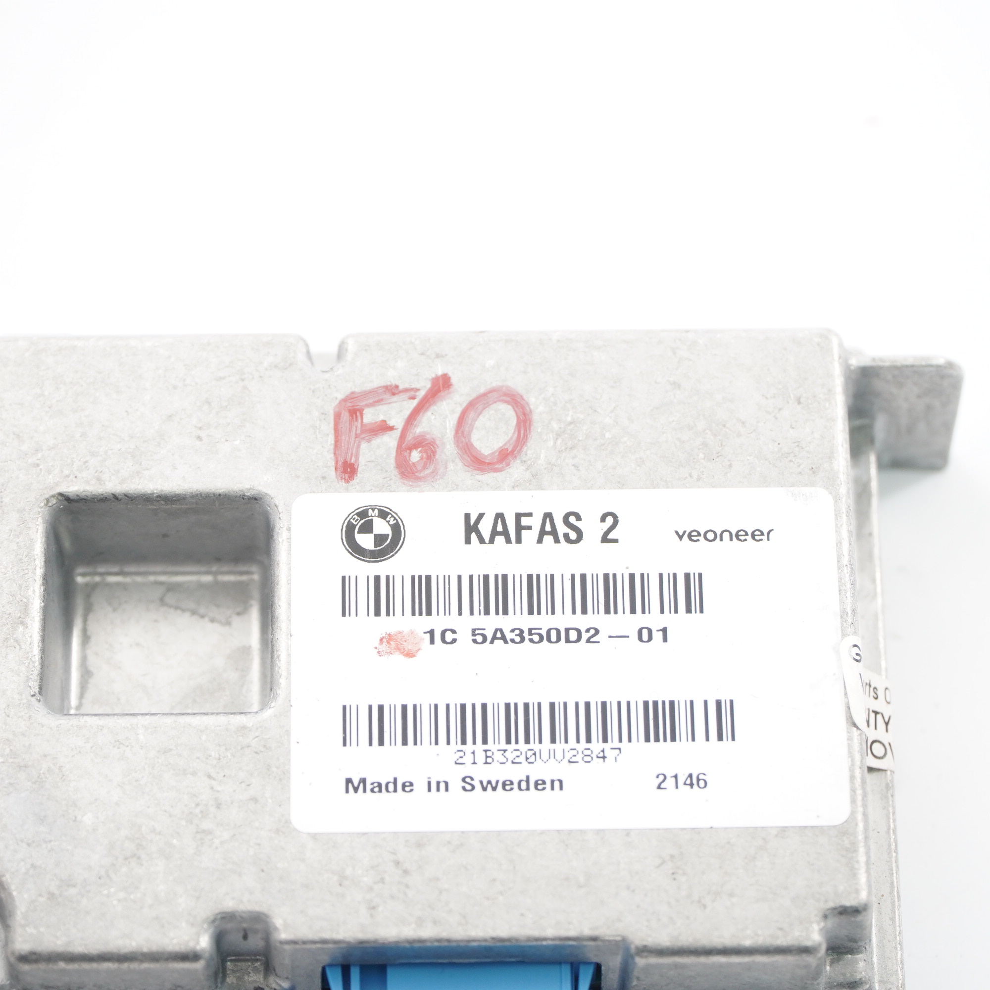 BMW F20 F30 F32 Mini F55 F56 F60 KAFAS 2 Module bloc contrôle caméra ECU 5A350D2