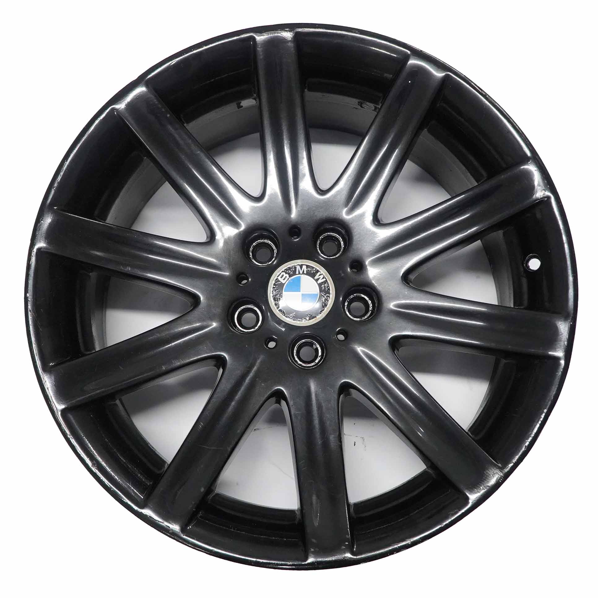 BMW E65 Avant Jante Alliage 19" Noir Roue Rayons en etoile 95 ET:24 9J