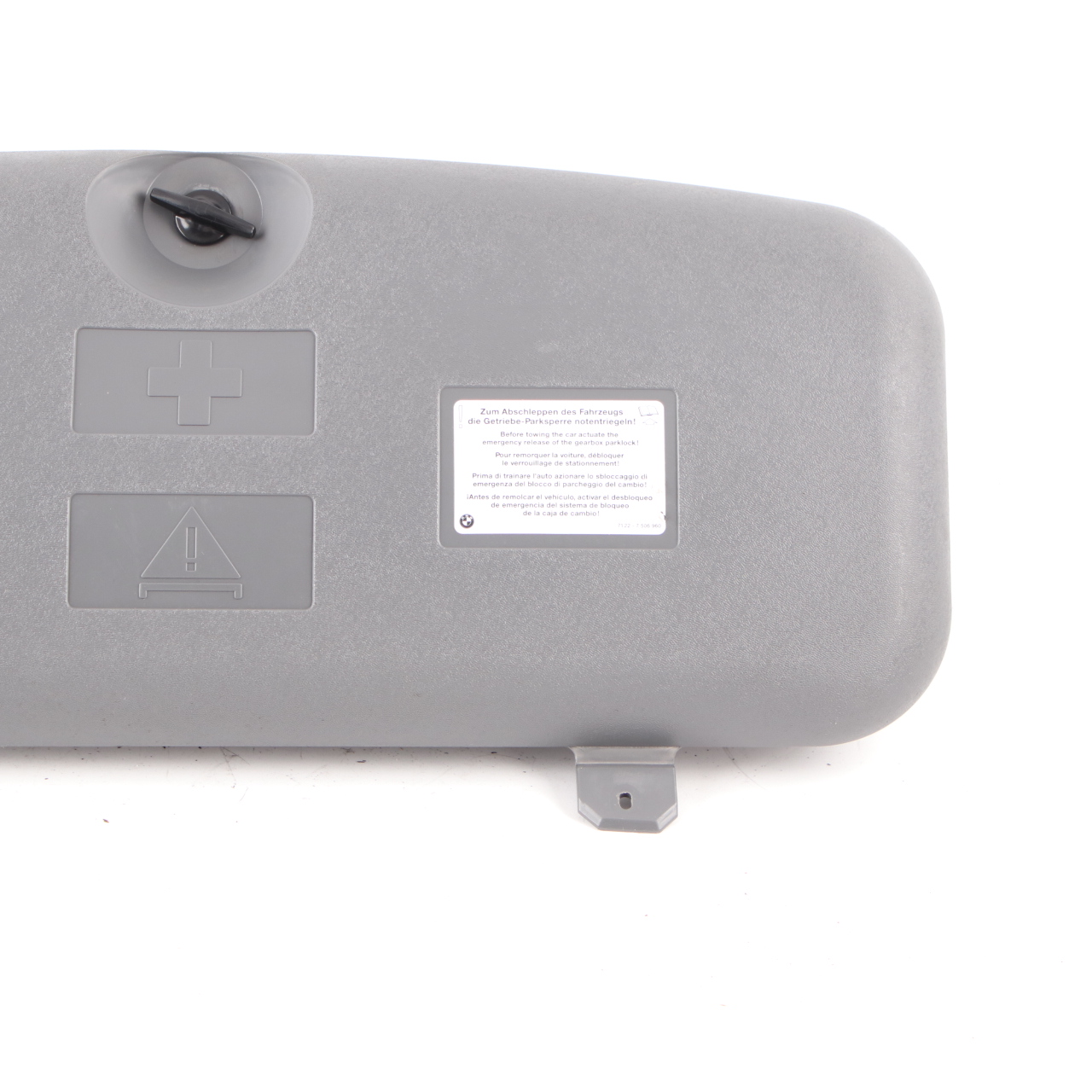 BMW E60 Tool Box Rear Boot Lid Tailgate  Interior Toolbox Grey 6752543