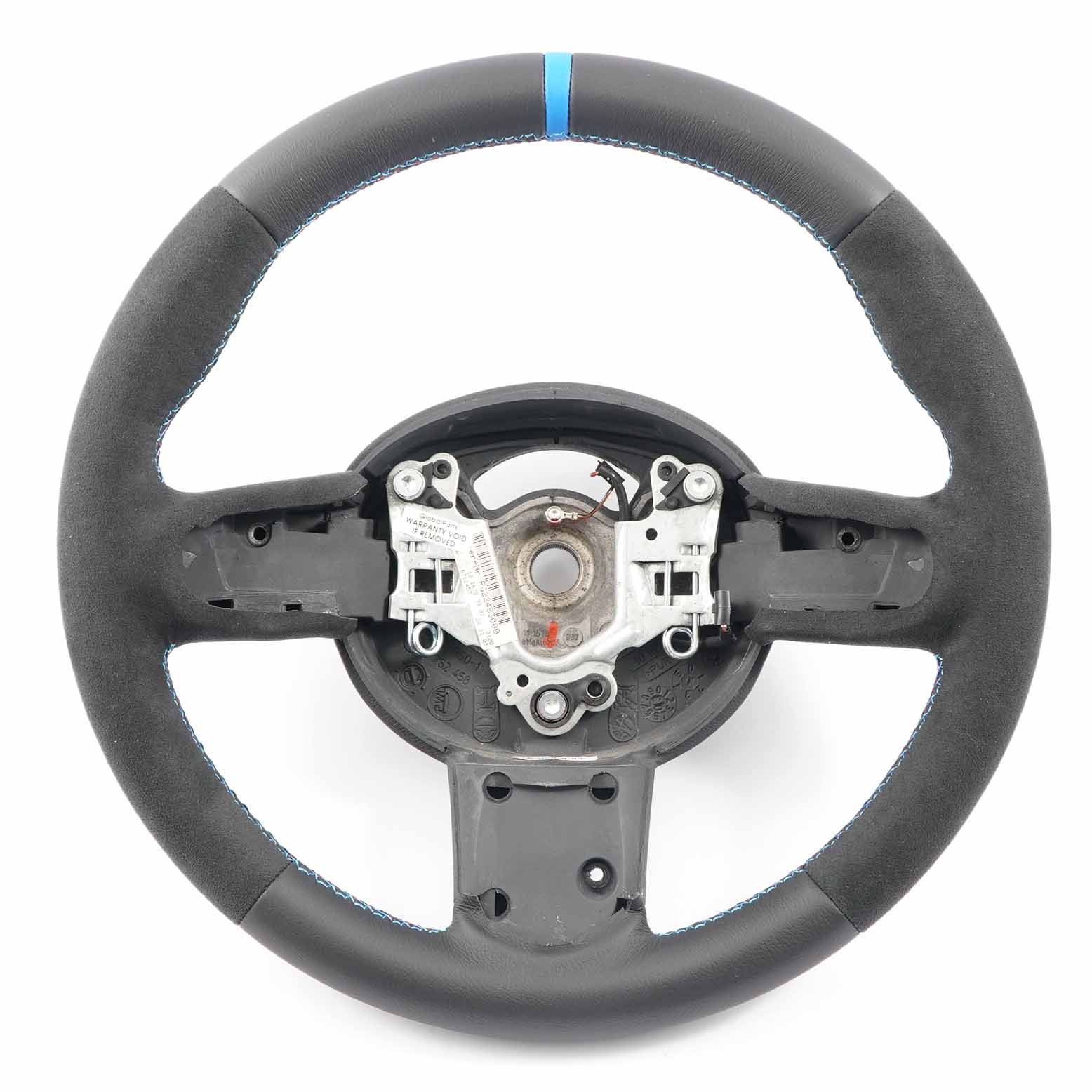 Mini Cooper R50 R52 NEW Black Leather / Alcantara Sport Steering Wheel 6762457