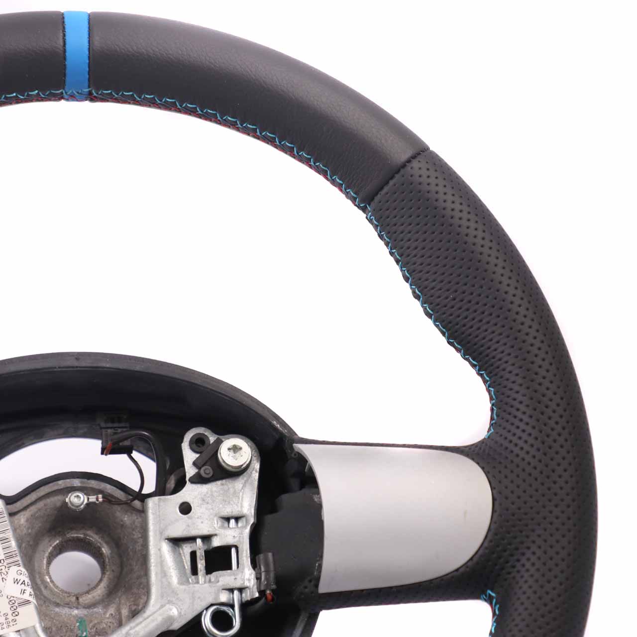 Mini Cooper R50 R52 R53 NEW Black Leather Sport Steering Wheel 6762457