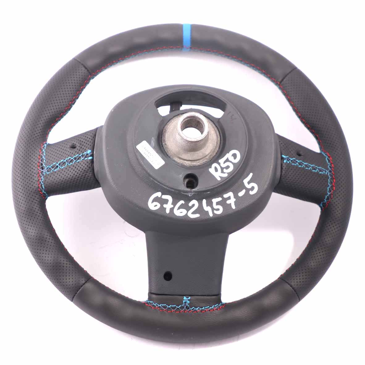 Mini Cooper R50 R52 R53 NEW Black Leather Sport Steering Wheel 6762457