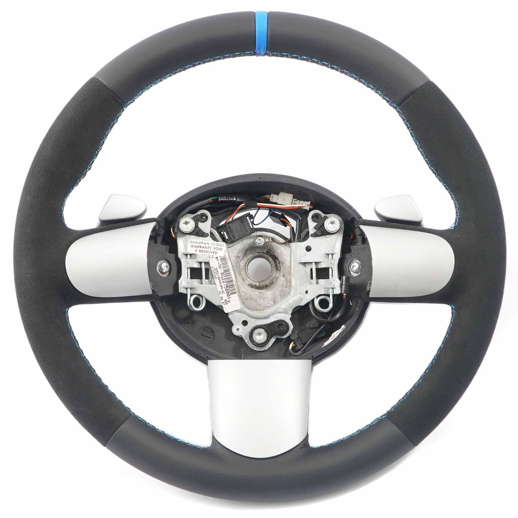 Mini Cooper R50 R52 R53 NEW Black Leather / Alcantara Steering Wheel Steptronic