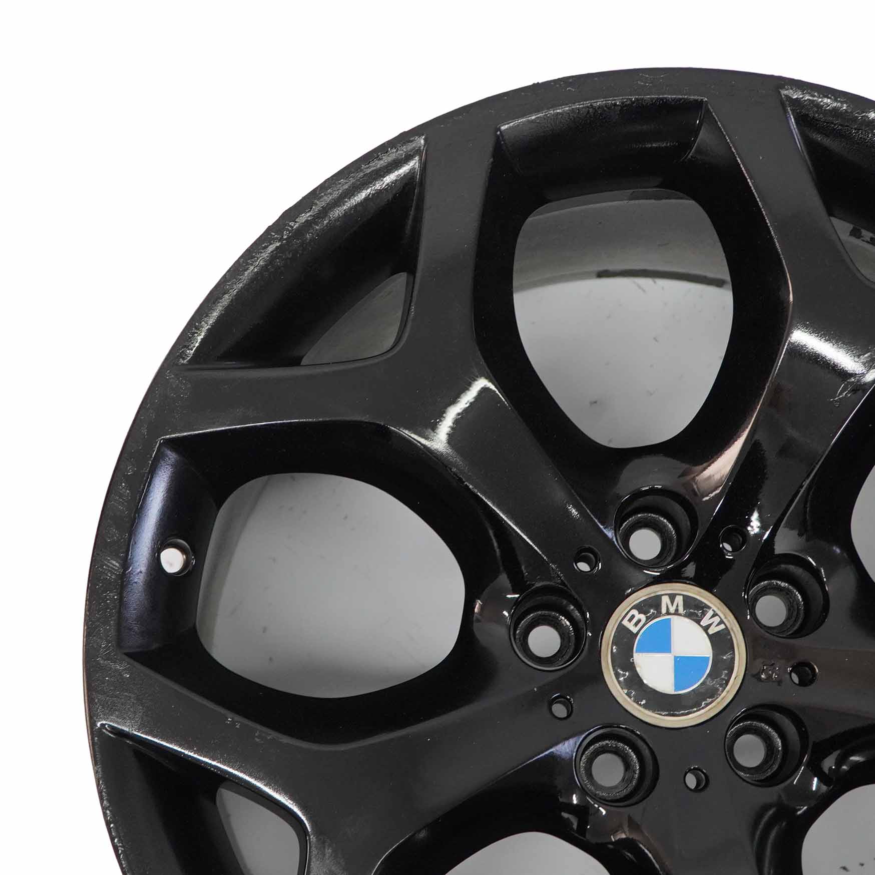 BMW X5 E70 Noir Jante Alu arriere 20" a rayons Y 214 ET:37 11J 6772250