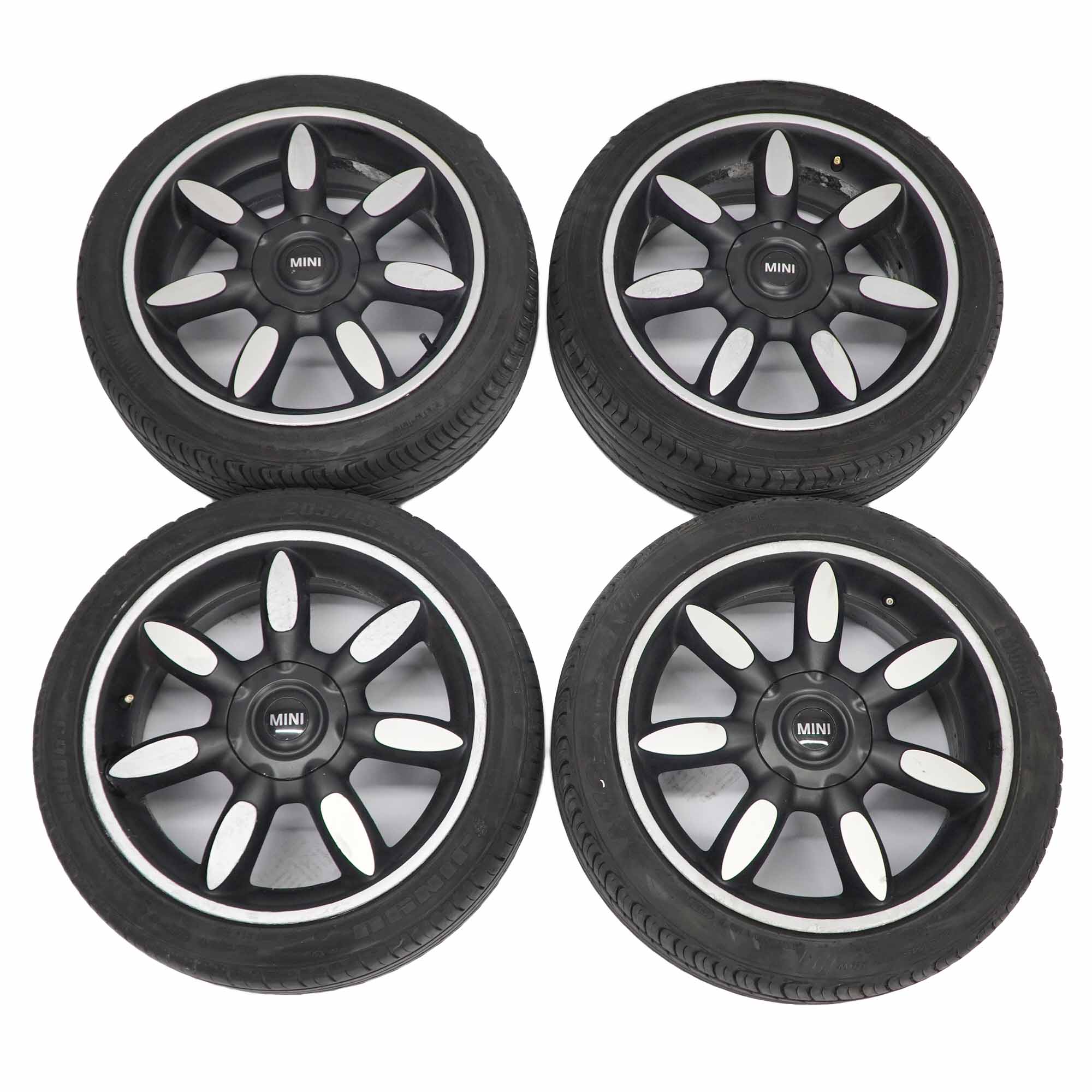 MINI R50 R56 Set complet 4x Jantes Roues Pneus Night Spoke Limp-Home 17" 6773800