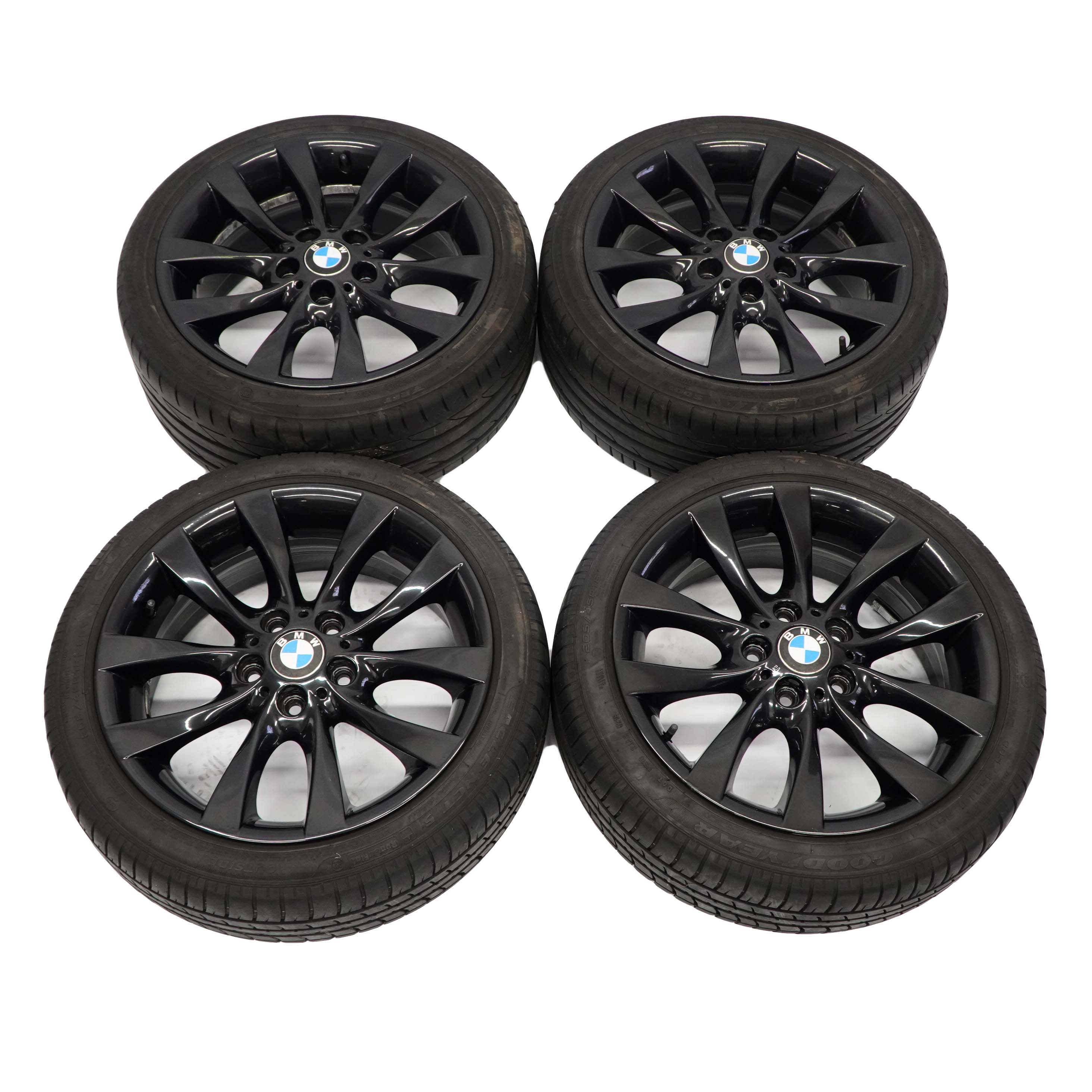 BMW E81 E82 E87 Complete 4x Jantes Alu en Alliage Pneu 18" Parle De V 217