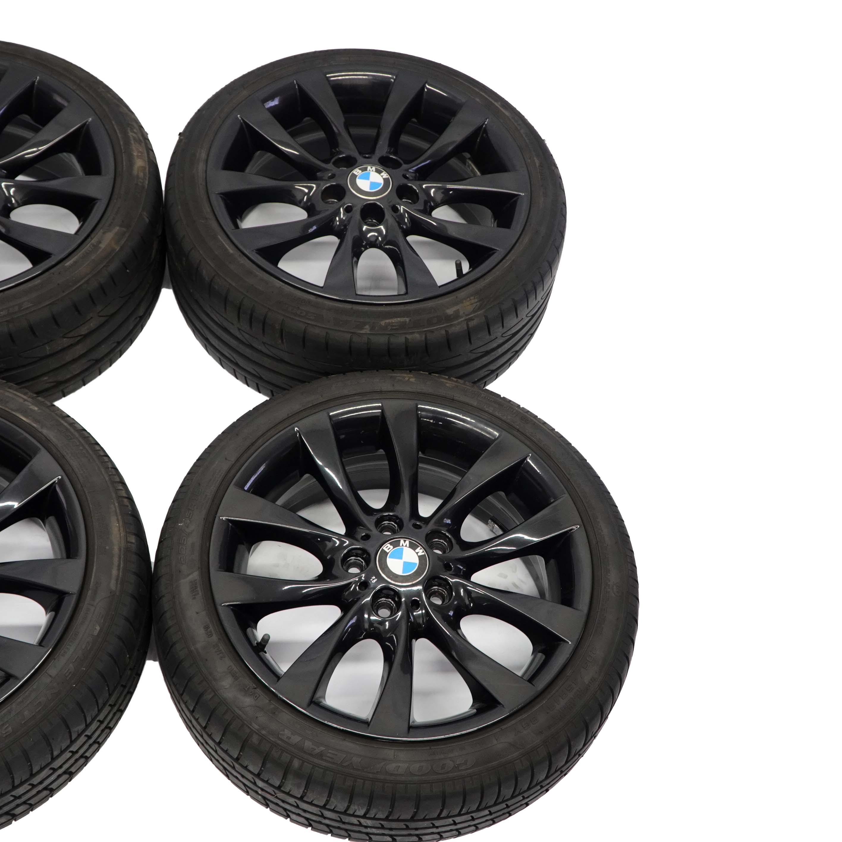 BMW E81 E82 E87 Complete 4x Jantes Alu en Alliage Pneu 18" Parle De V 217