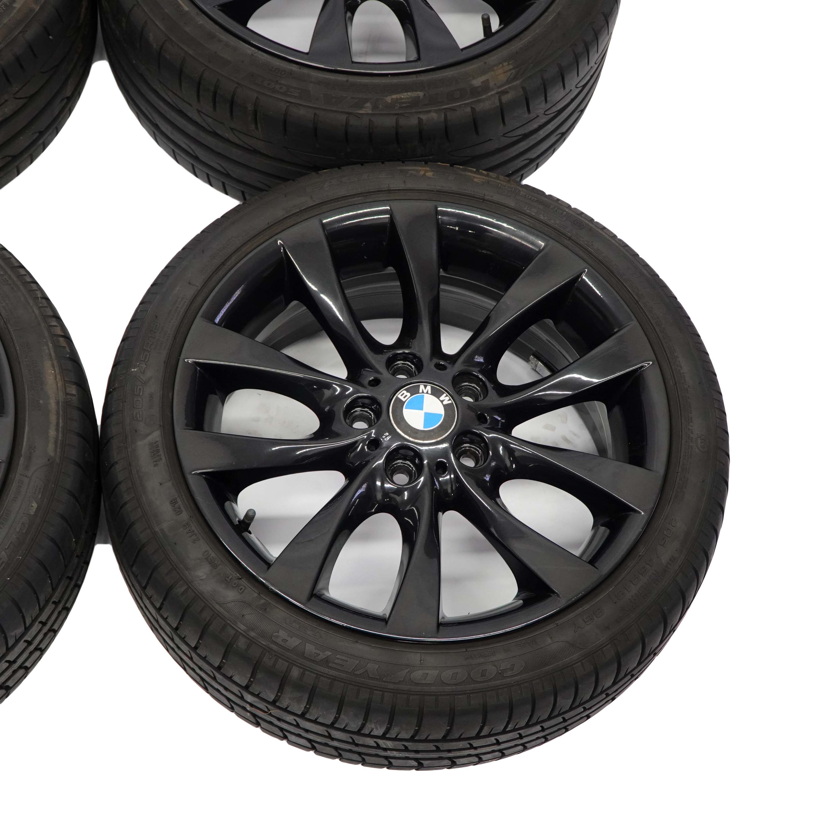 BMW E81 E82 E87 Complete 4x Jantes Alu en Alliage Pneu 18" Parle De V 217