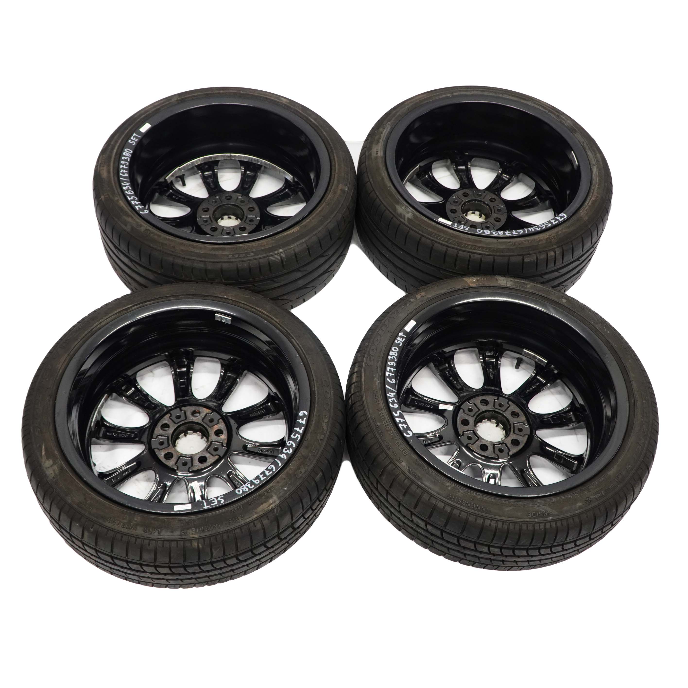 BMW E81 E82 E87 Complete 4x Jantes Alu en Alliage Pneu 18" Parle De V 217