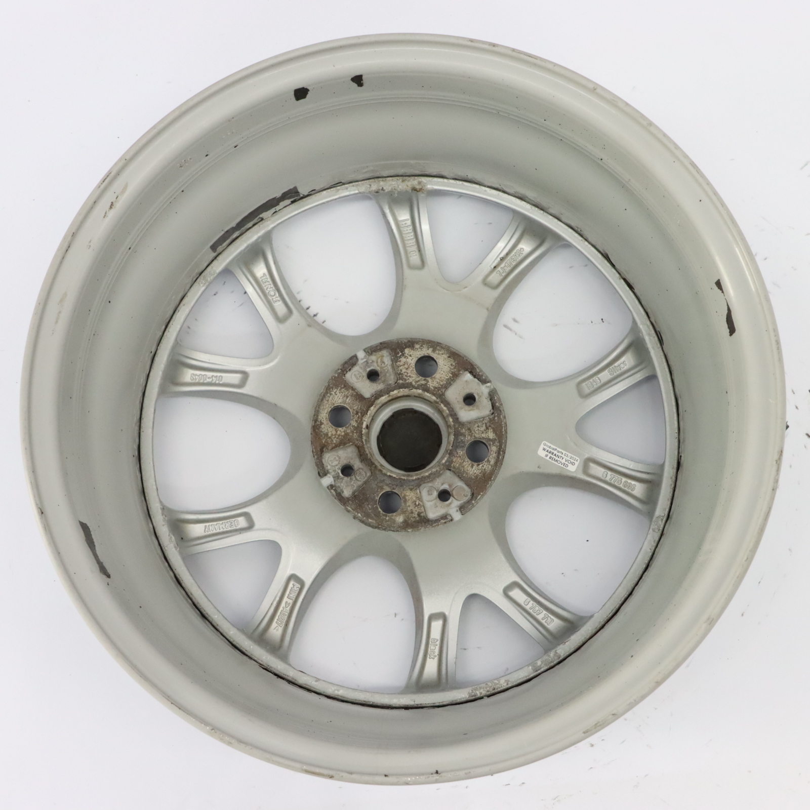 Mini Cooper R50 R53 R56 Argent Jantes Alu 7J Et : 48 17 " Web Spoke Composite 98