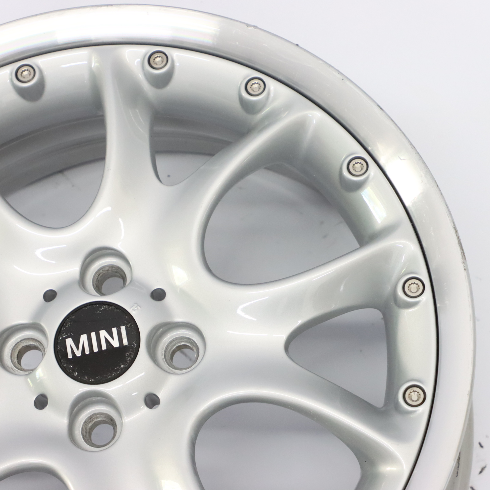 Mini Cooper R50 R53 R56 Argent Jante 7J 17" ET:48 Web Spoke Composite 98