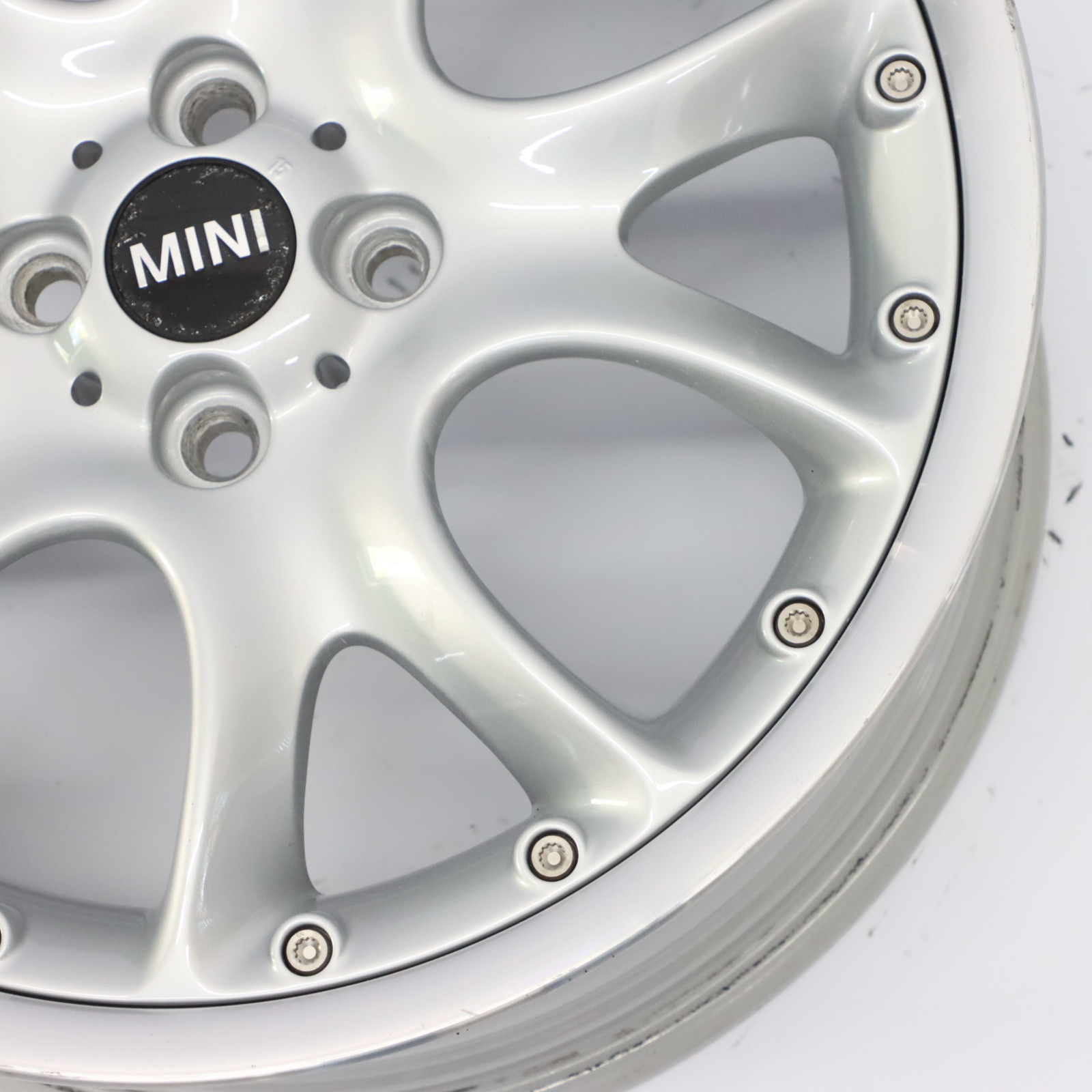 Mini Cooper R50 R53 R56 Argent Jante 7J 17" ET:48 Web Spoke Composite 98