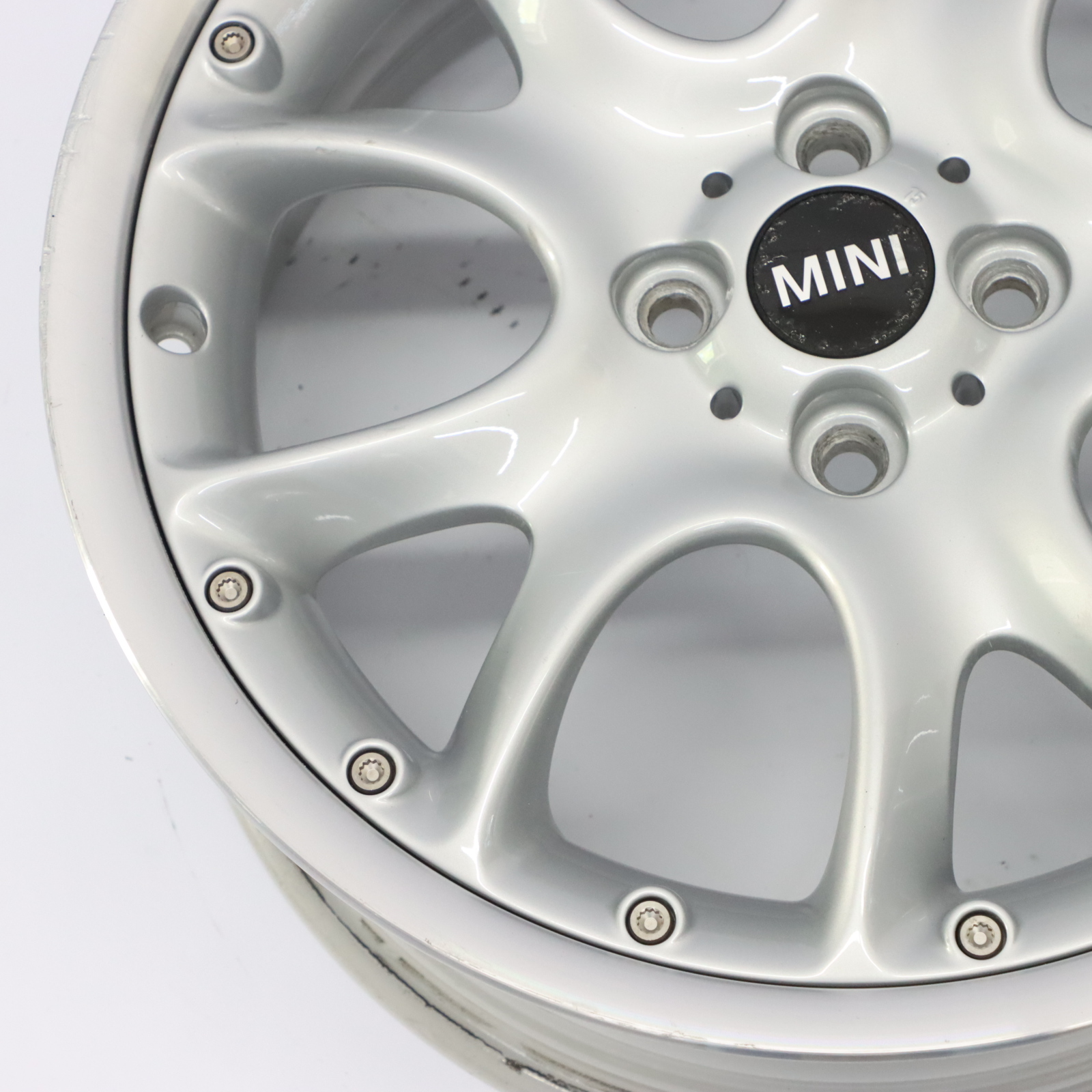 Mini Cooper R50 R53 R56 Argent Jante 7J 17" ET:48 Web Spoke Composite 98