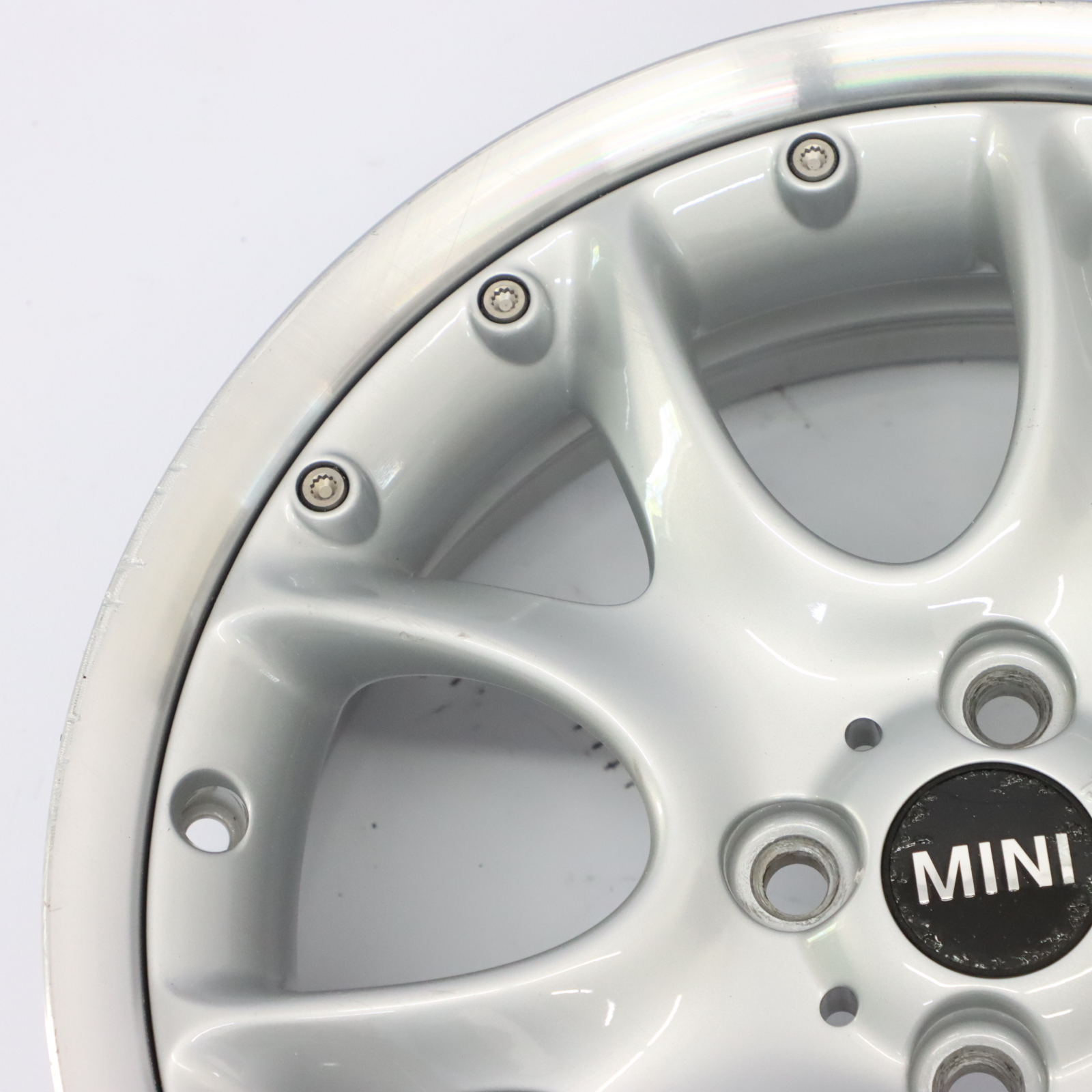 Mini Cooper R50 R53 R56 Argent Jante 7J 17" ET:48 Web Spoke Composite 98