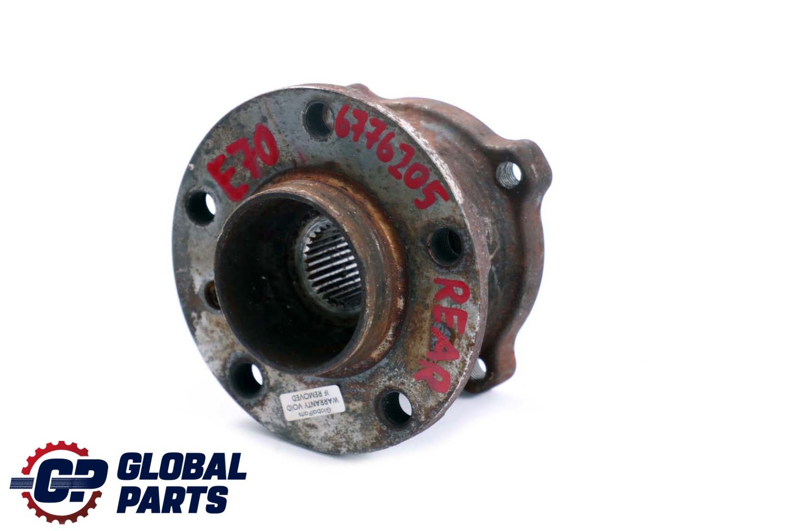 BMW X5 E70 X6 E71 Essieu Arrière Suspension Carrier Drive Flange Hub 6776205