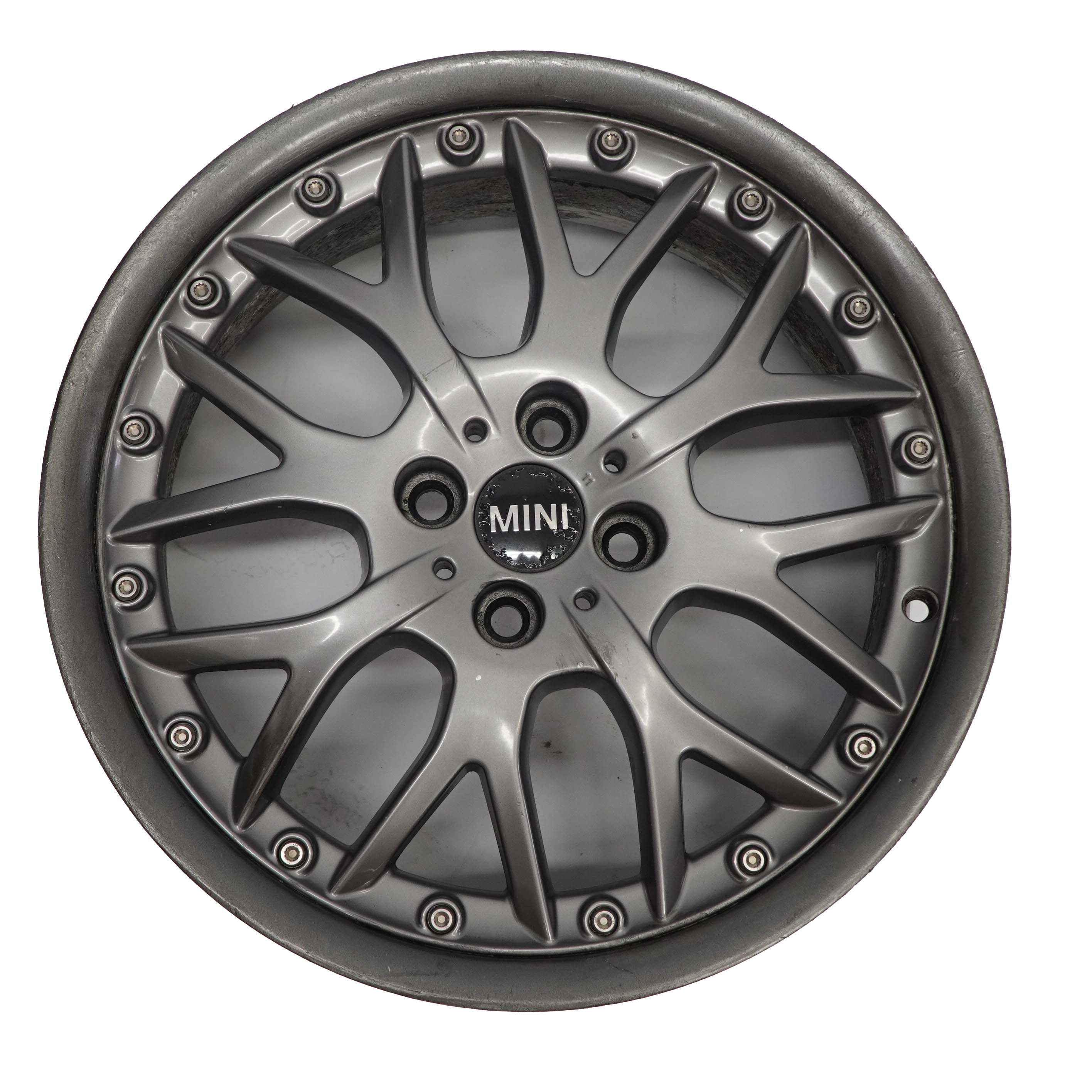 Mini Cooper One R50 R52 R53 R55 R56 Anthracite Jante 7J 17" ET:48 Croix Spoke