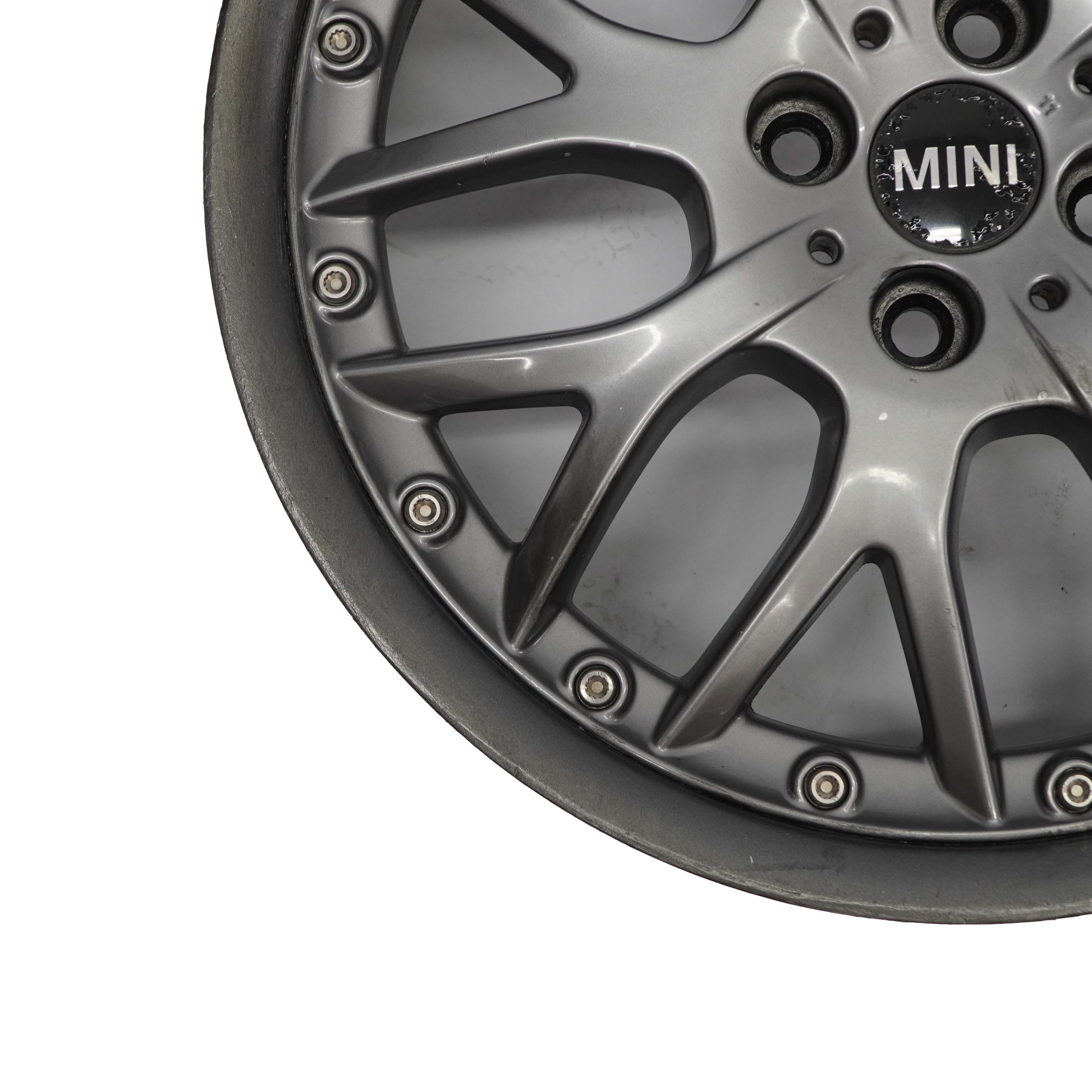 Mini Cooper One R50 R52 R53 R55 R56 Anthracite Jante 7J 17" ET:48 Croix Spoke