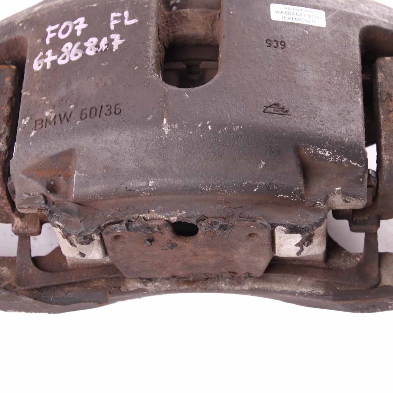 BMW F01 F10 F11 F12 Etrier de frein roue avant gauche N/S 60/36