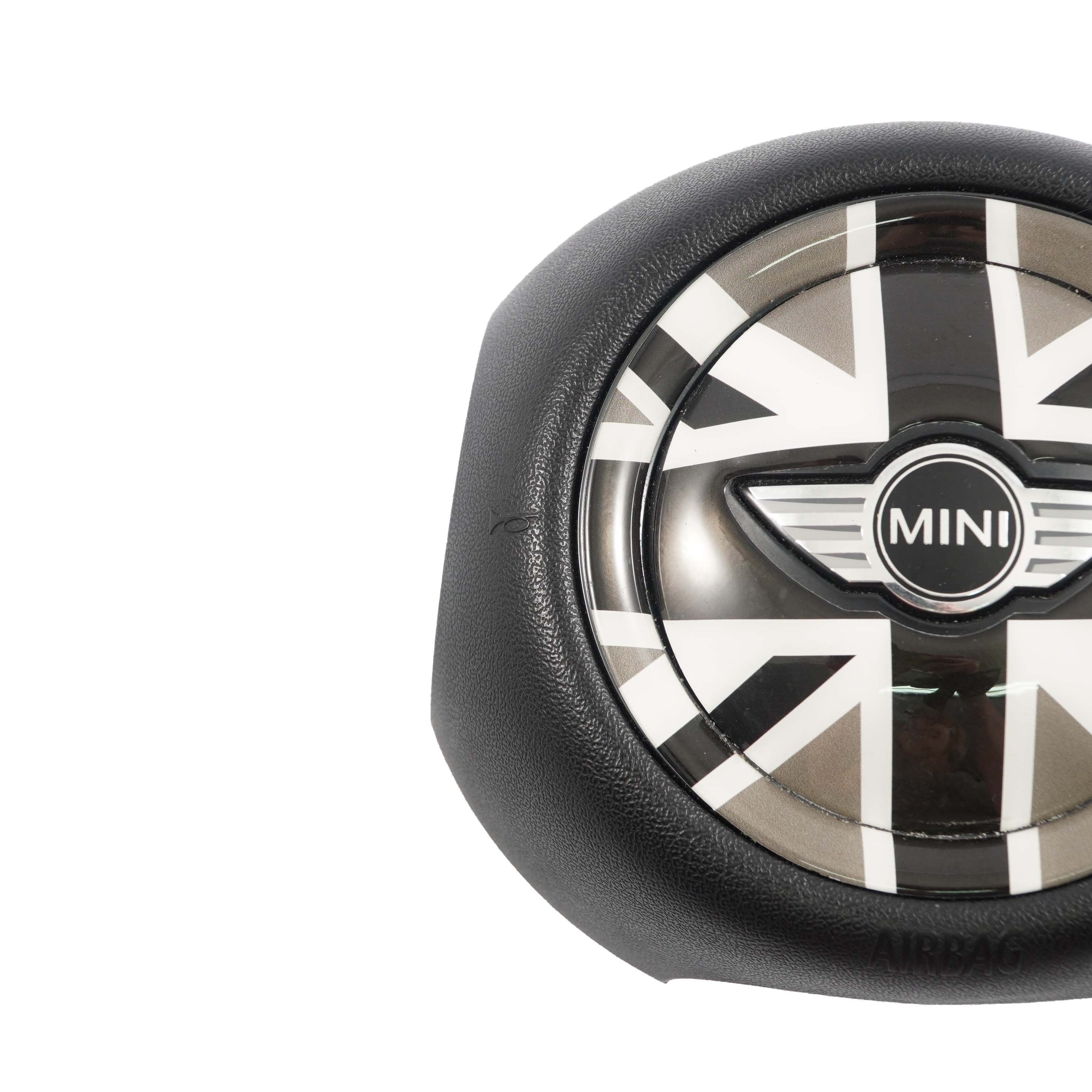 Mini Cooper R55 R56 LCI Steering Wheel Driver's Sports Module UK Flag 6791373