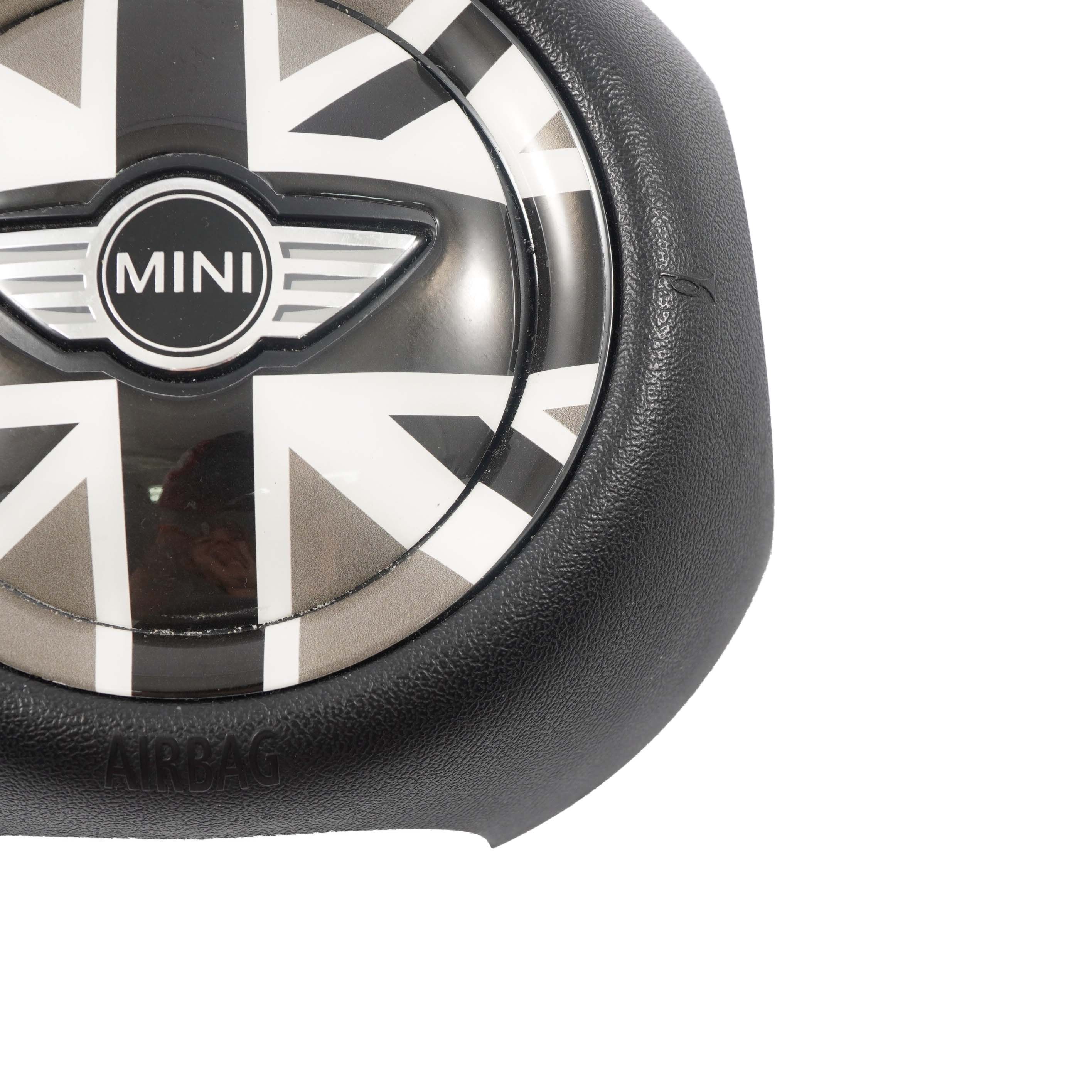 Mini Cooper R55 R56 LCI Steering Wheel Driver's Sports Module UK Flag 6791373