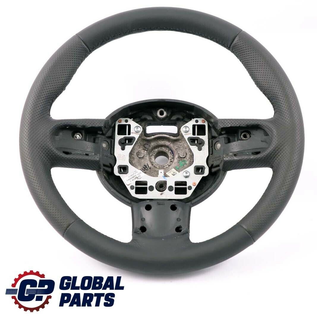 Mini Cooper One R55 R56 R57 R60 NEW Black Leather Sport Steering Wheel 3 Spoke