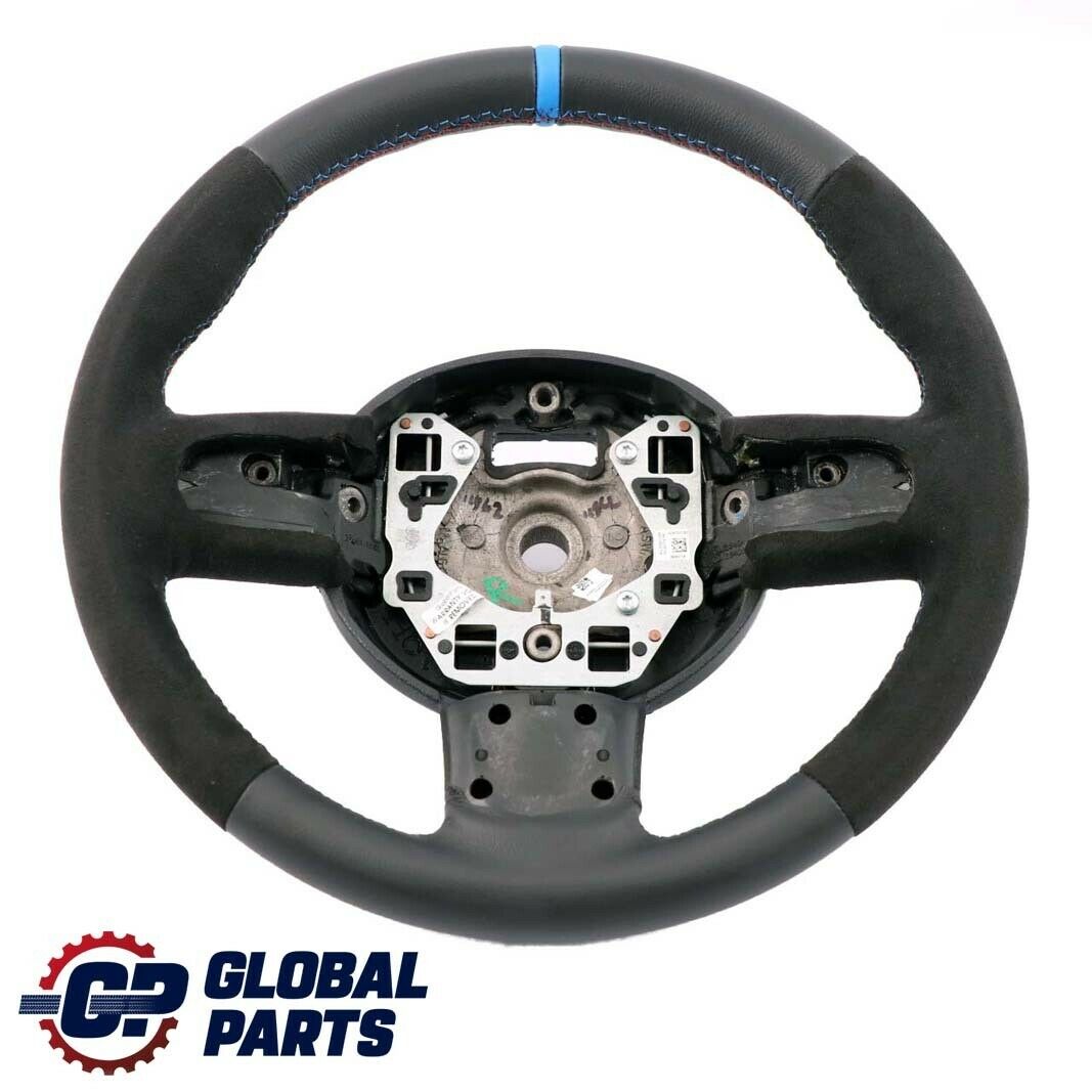 Mini Cooper R56 R60 NEW Black / Alcantara Leather Sport Steering Wheel 3 Spoke