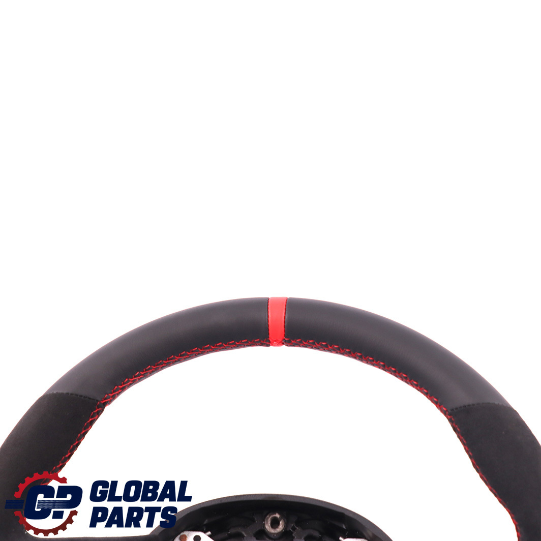 Mini Cooper R56 R60 NEW Black Leather / Alcantara Sport Steering Wheel 3 Spoke